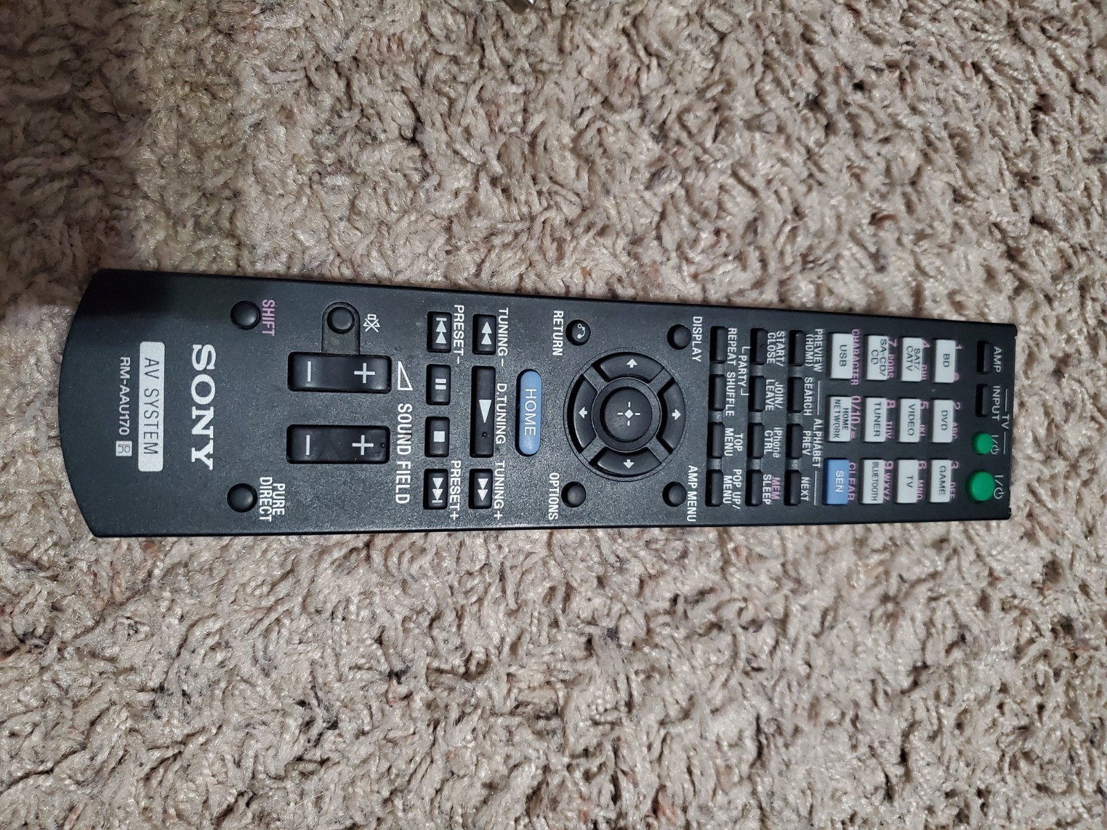 Sony STR- DN840 7.2 Multi-Channel AV Receiver, READ