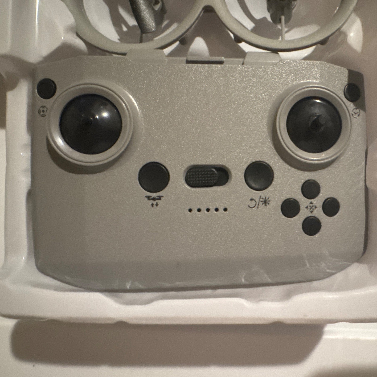 Mini Pro Quadcopter Drone with Camera, Remote Controller & Manual, Gray