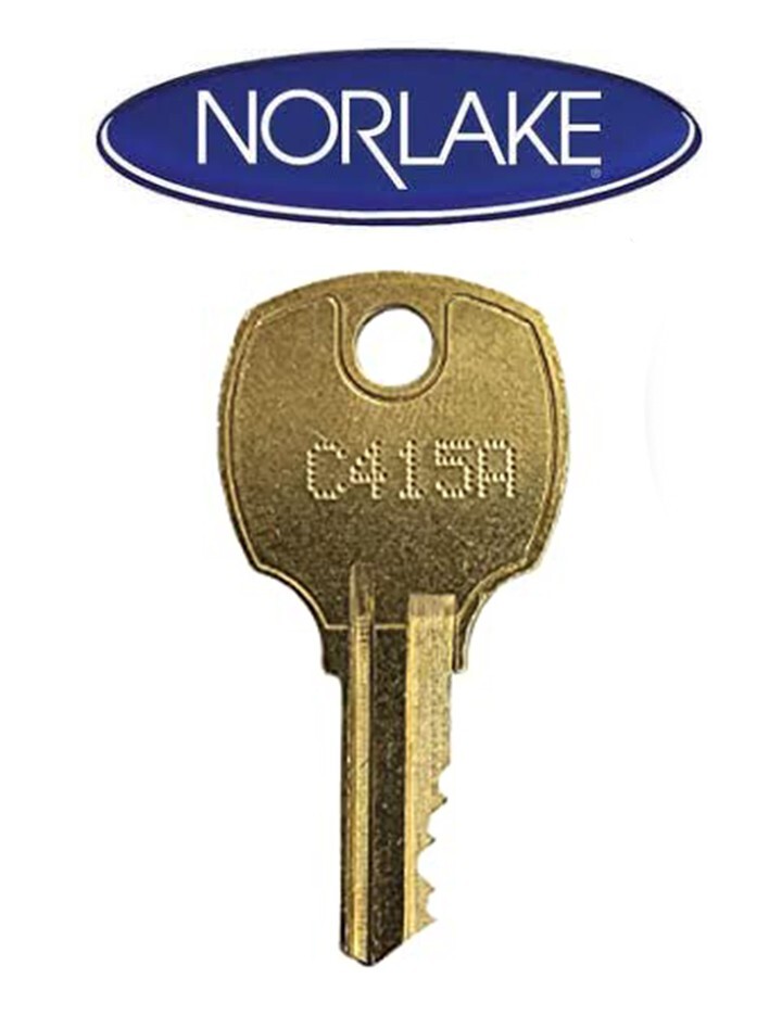 Norlake Key # C415A Fort Lock 054993