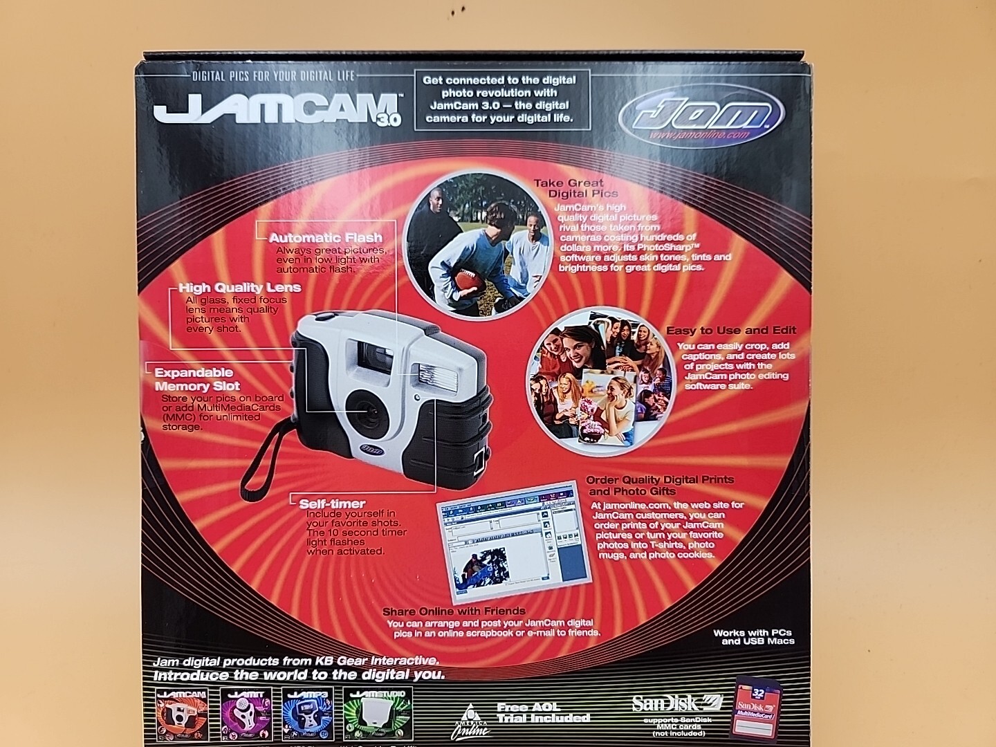 Jam Jamcam 3.0 Digital Camera Sealed Box