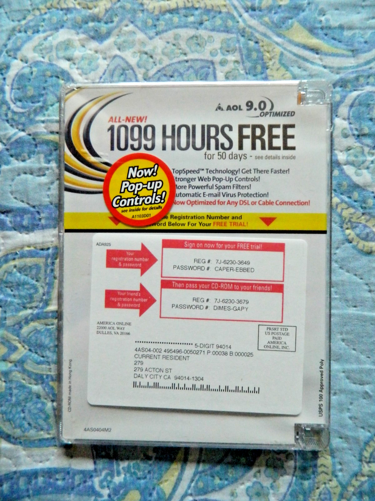 AOL 9.0 Optimized CD