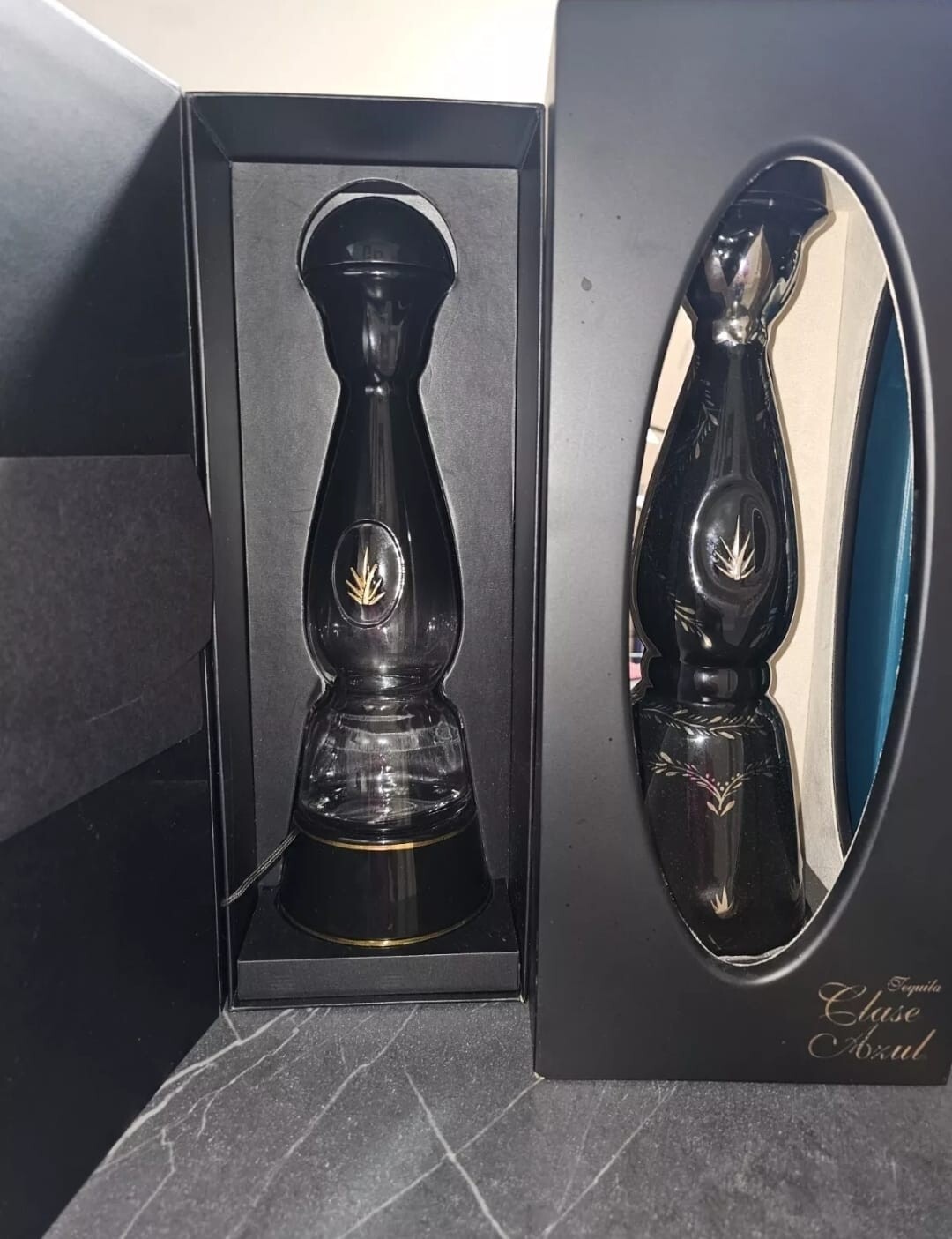 2 Empty Clase Azul Bottle Ultra&gold 750 Ml With Box