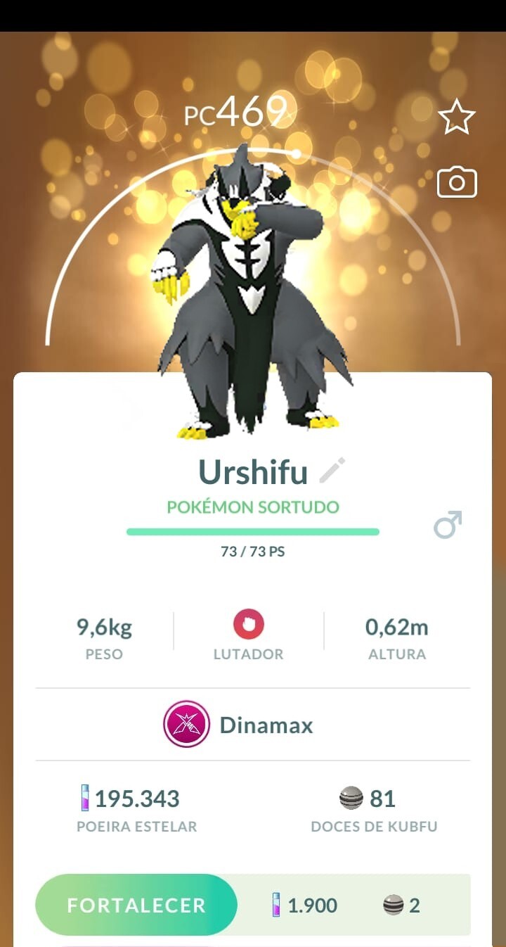 Urshifu non-shiny pokemon GO (Read Description)