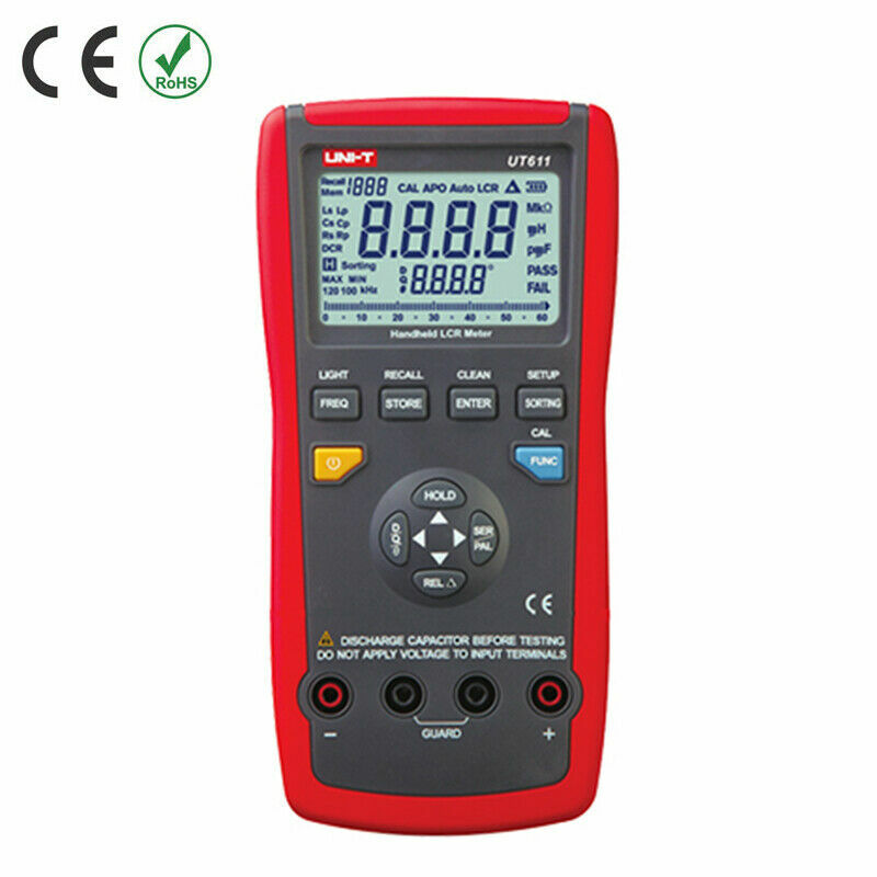 UNI-T UT611 LCR Meters Inductance Capacitance Resistance Frequency Tester ✦Kd