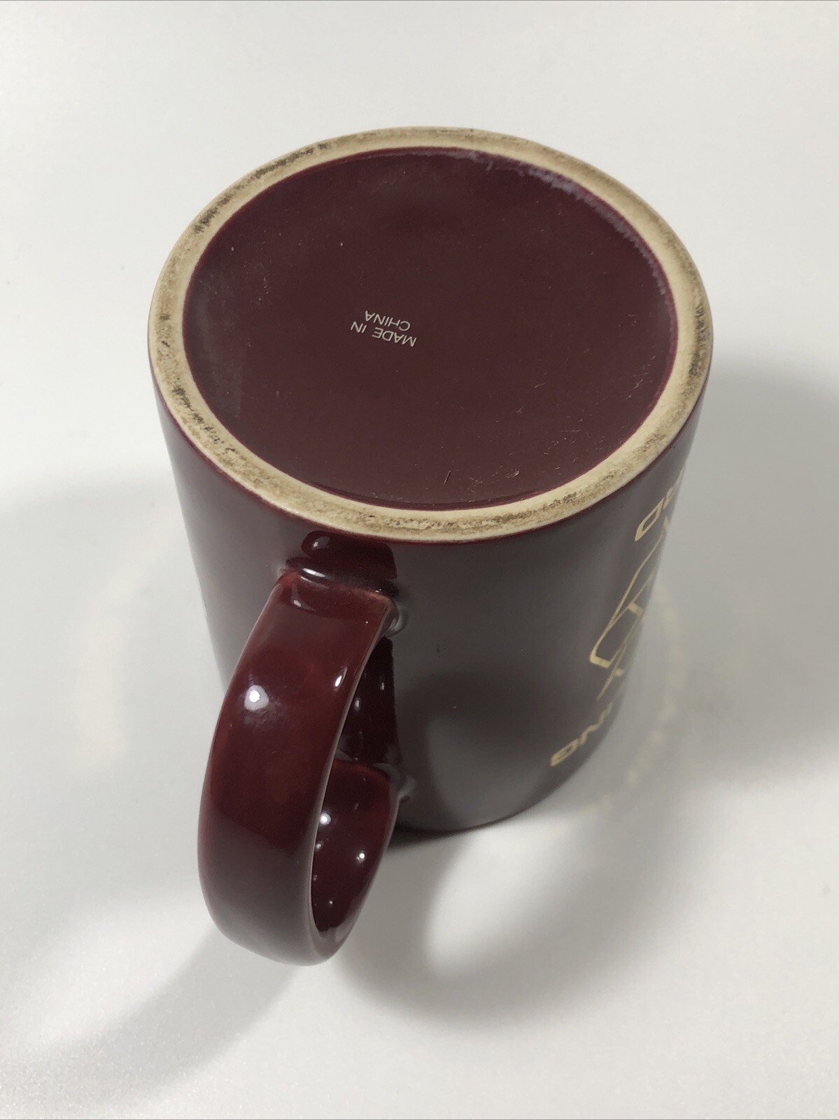 Cray Research Inc. Supercomputer Coffee Mug D Red Ceramic Recycling Award