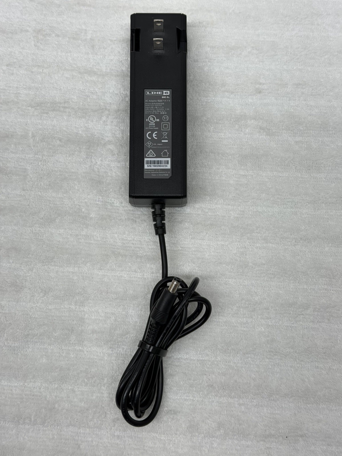 Line 6 POD HD500X Multi-Effect Guitar Pedal Control w/Power Supply