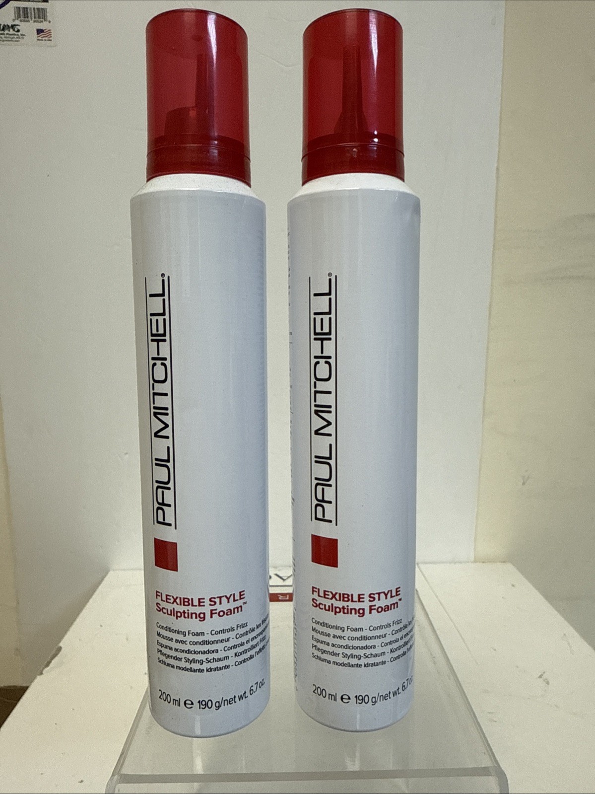 Paul Mitchell Flexible Style Sculpting Foam Conditioning Foam 6.7 oz (pack Of 2)
