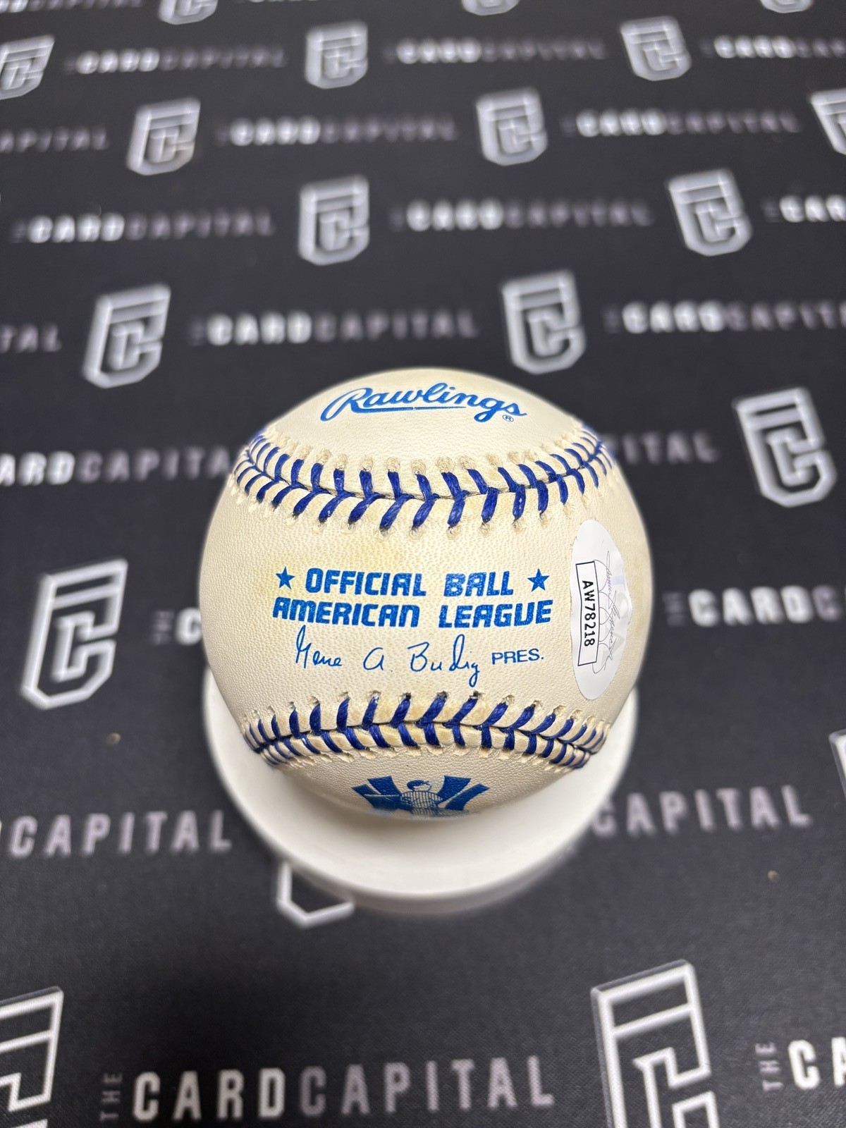Ralph Kiner Signed Official Major League Baseball JSA "HOF 75"
