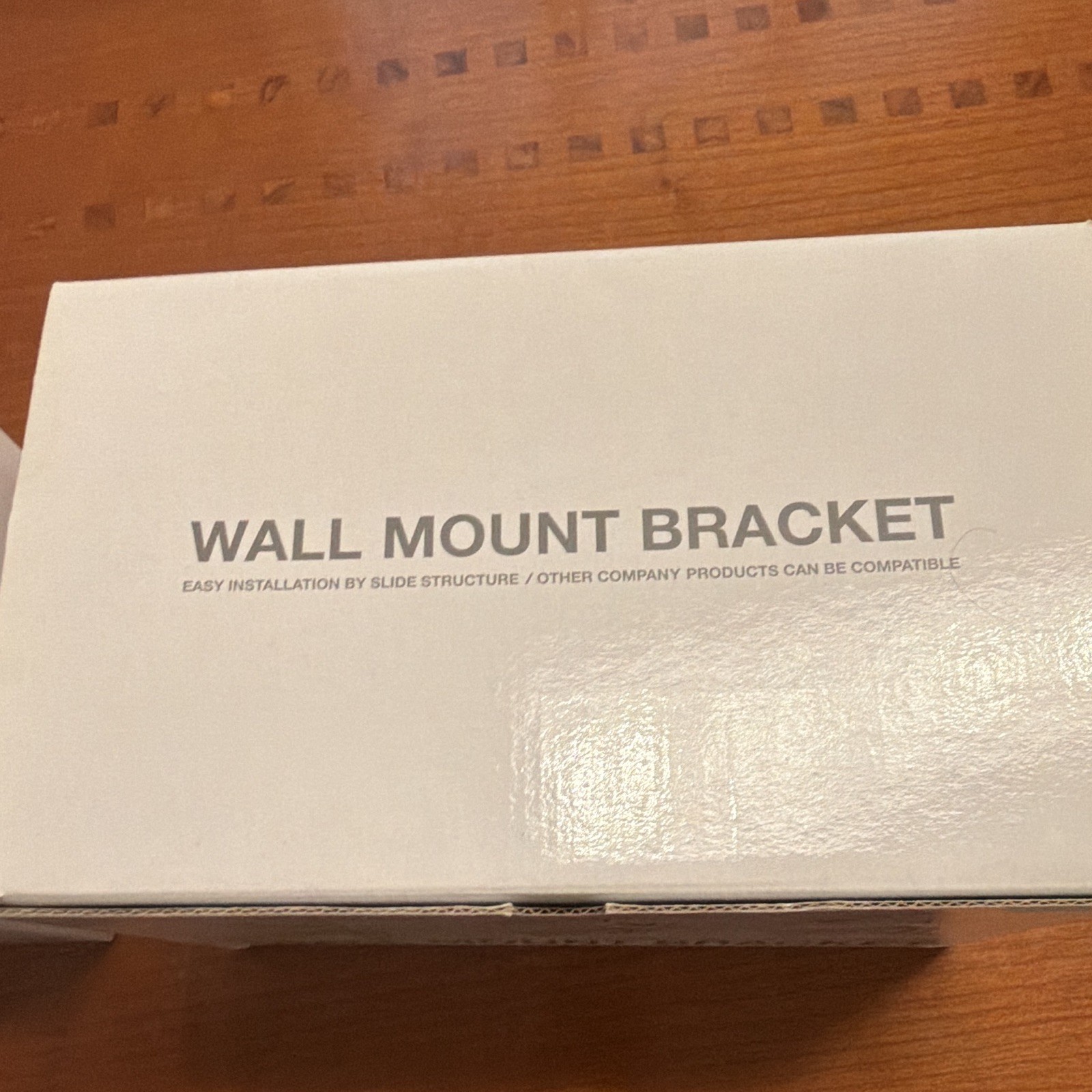 WB221-WW White Wall-Mount Surveillance Camera Bracket, Universal Compatible