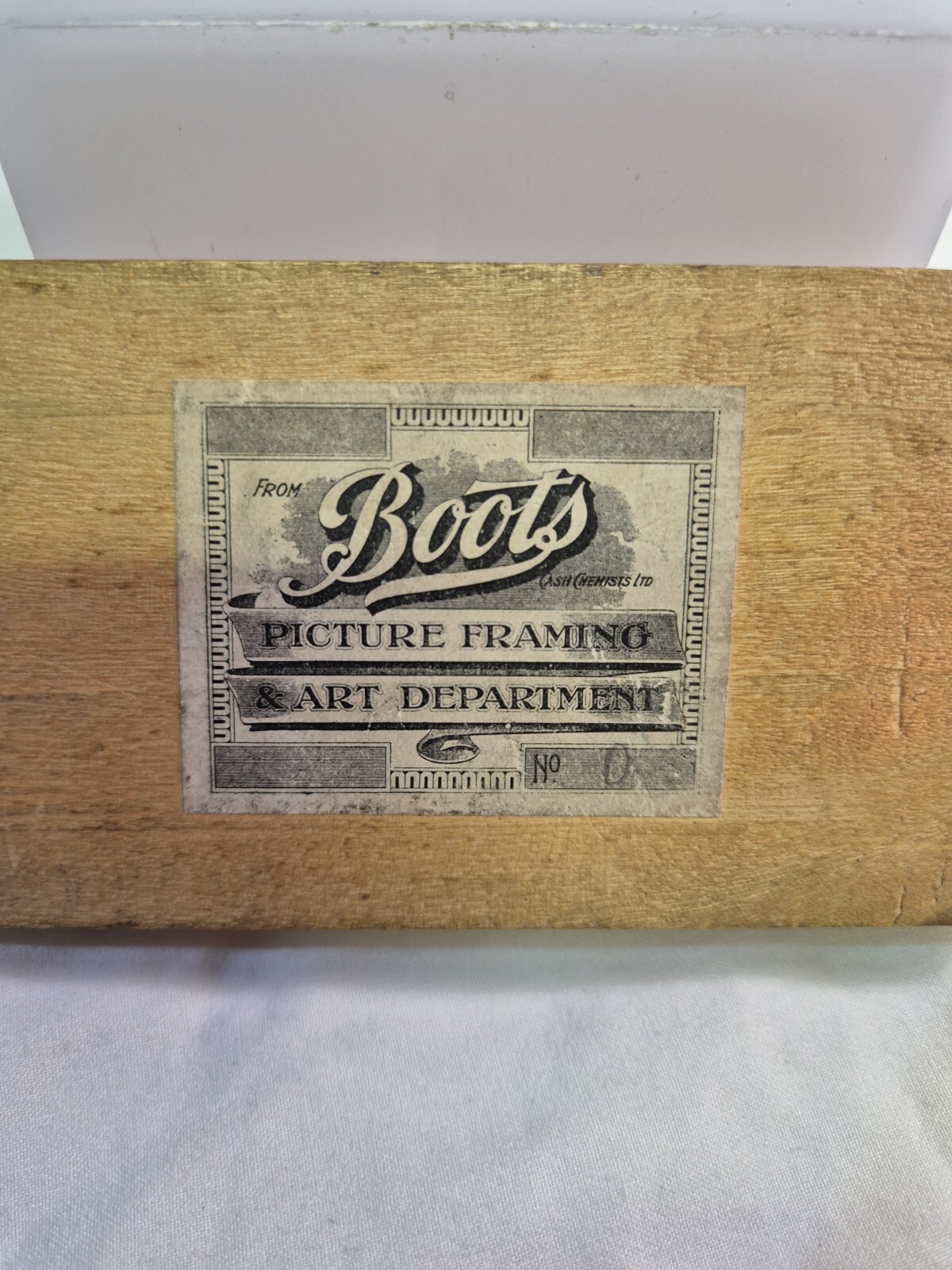 Scarce Vintage Boots Drawing Set In Box .