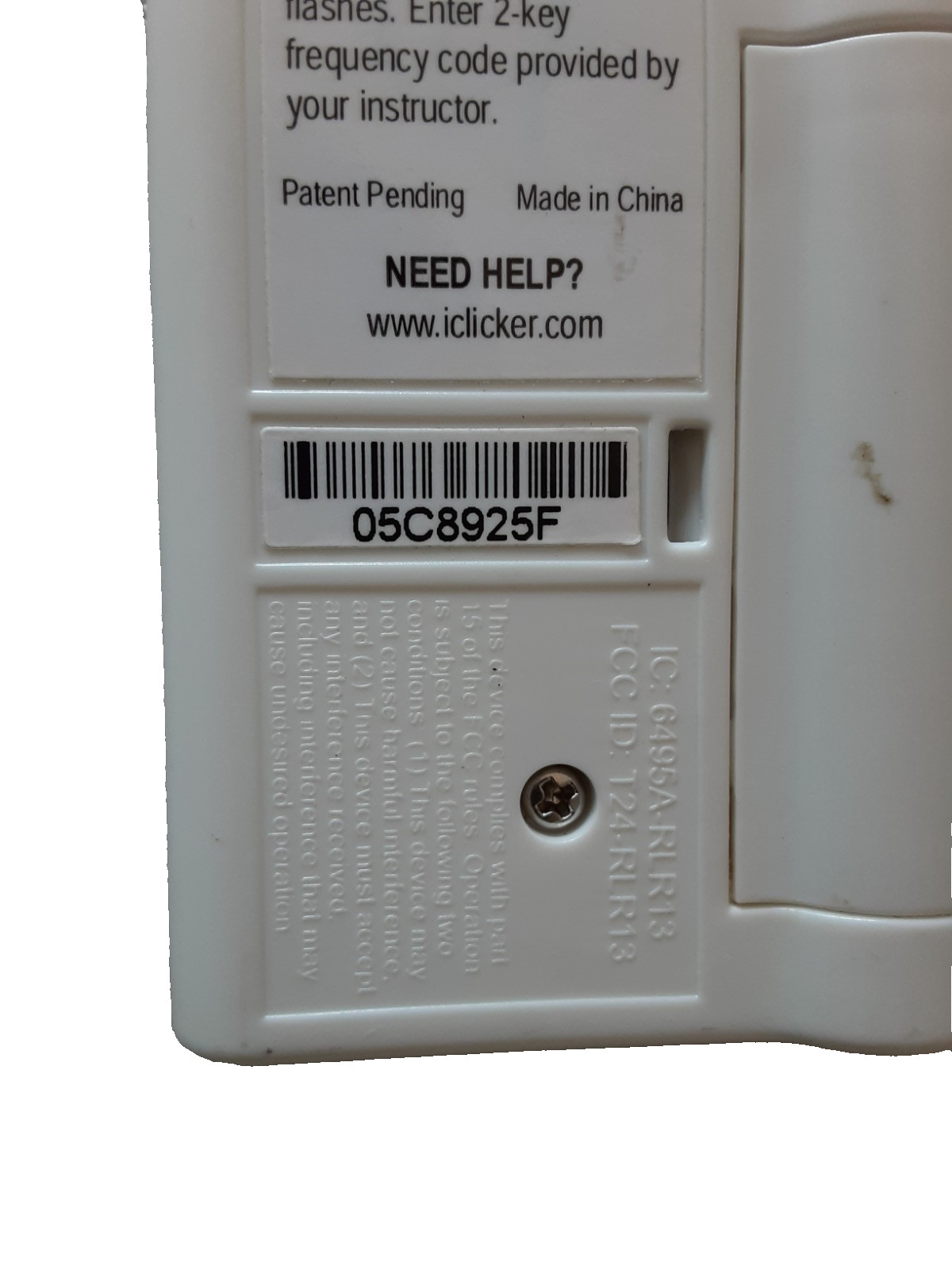 i-Clicker TMX14 Instructor Base Station USB with 32 Response Remotes - UNTESTED