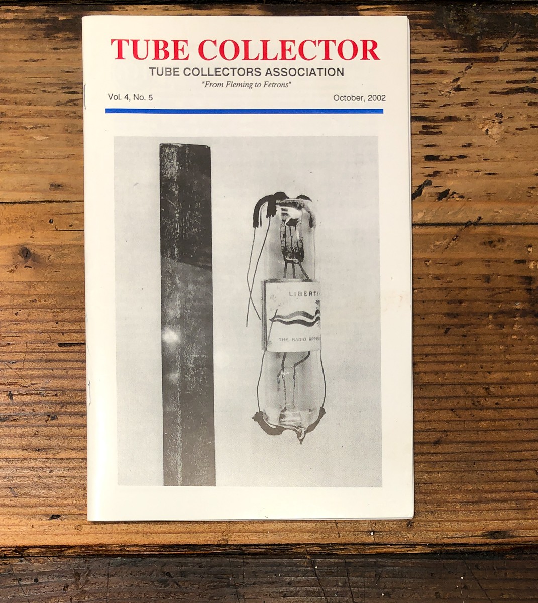 Tube Collector Vol. 4 No. 5 British Tubes Magnatron  Oct 2002 *Original*