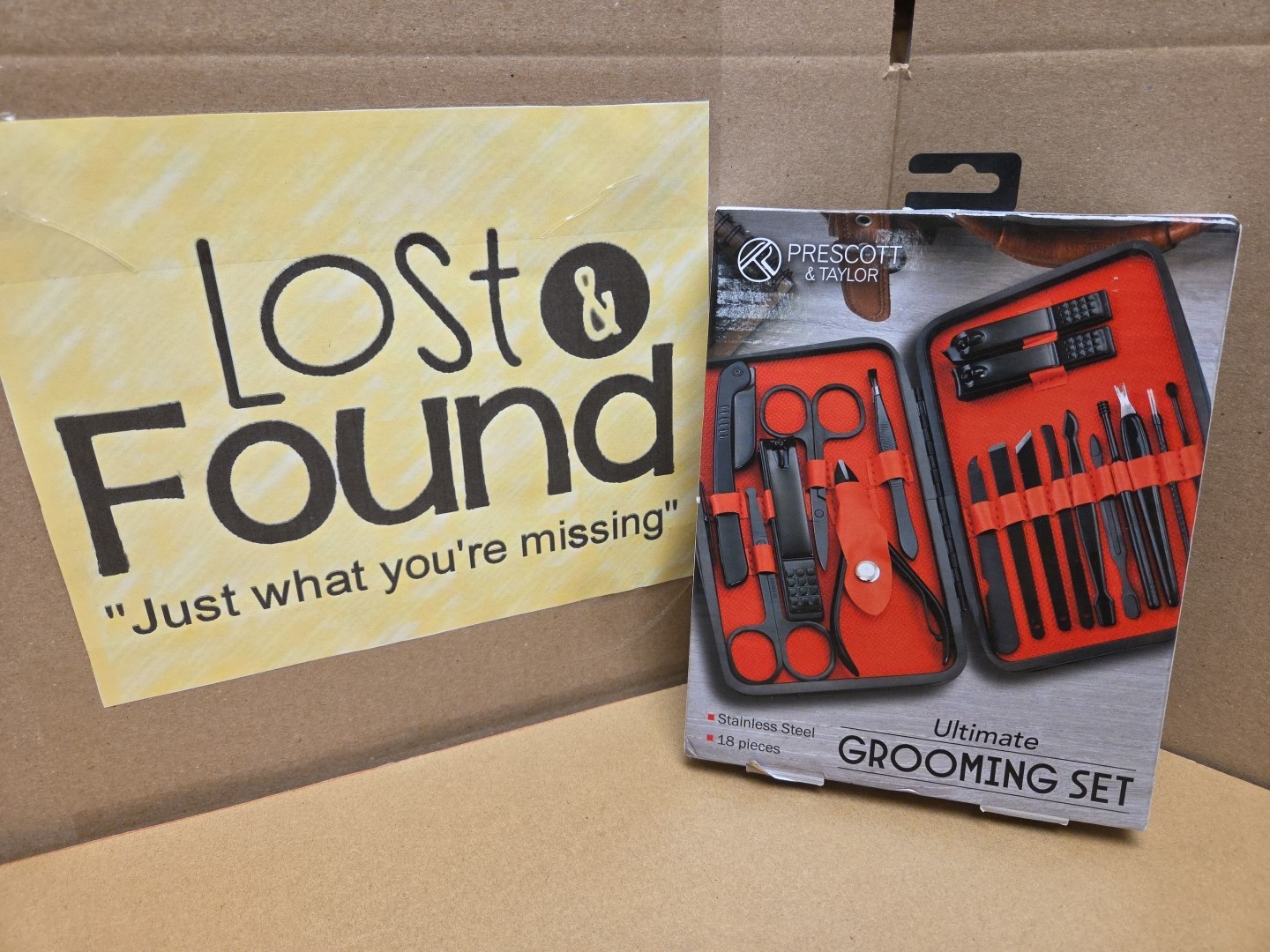 ULTIMATE 18-PIECE GROOMING SET - NEW! SEALED!