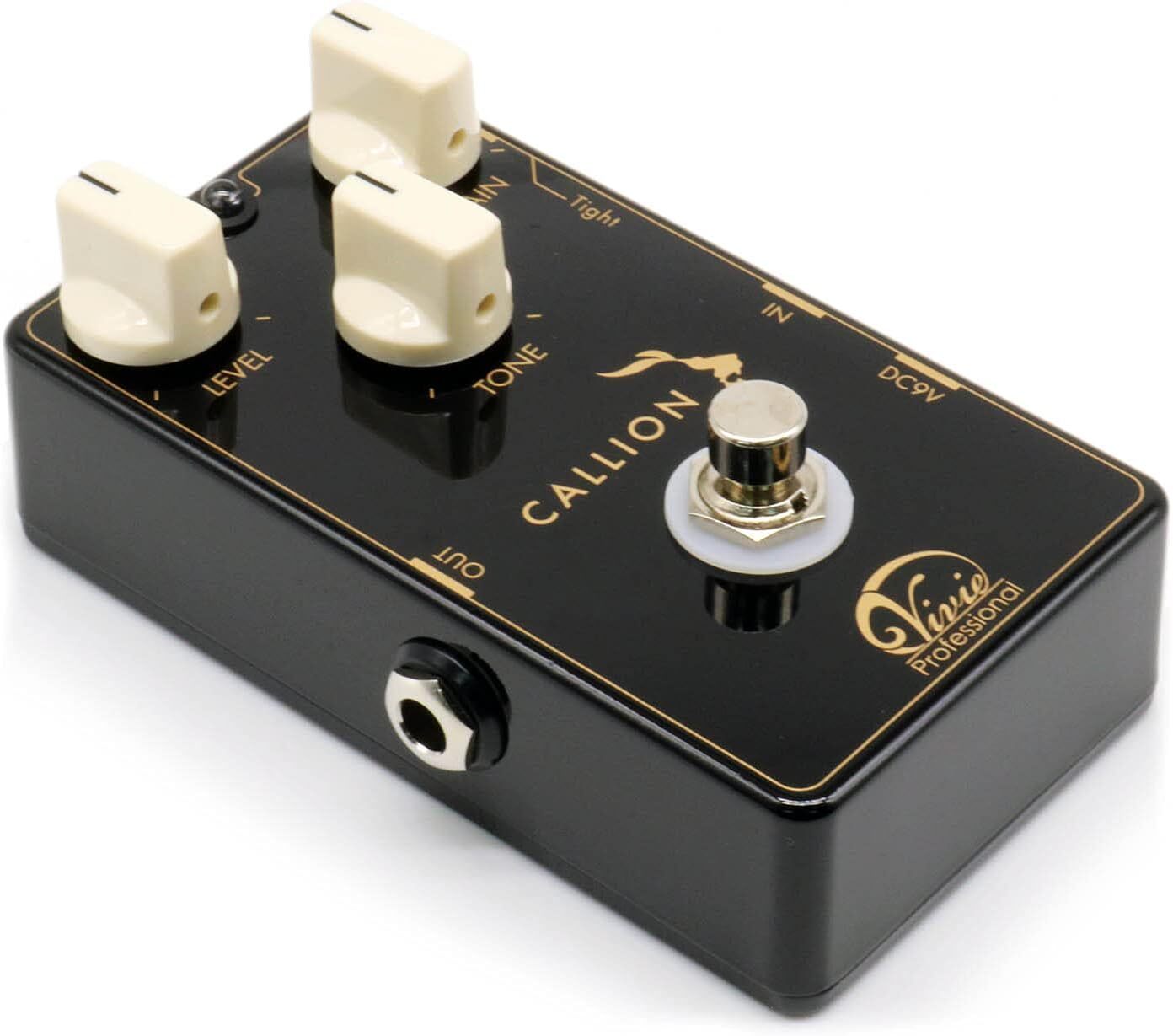 Vivie Callion Professional Overdrive Guitar Effects Pedal Made in Japan Black