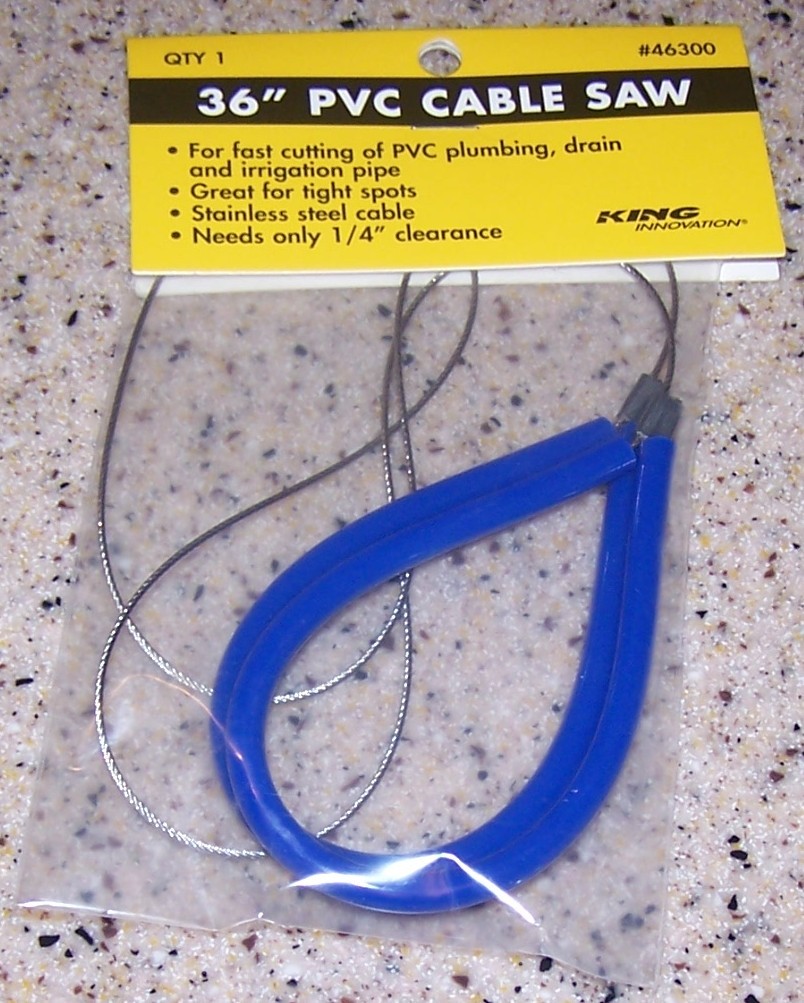 36" PVC Cable Saw King 46300 Stainless Steel Cable