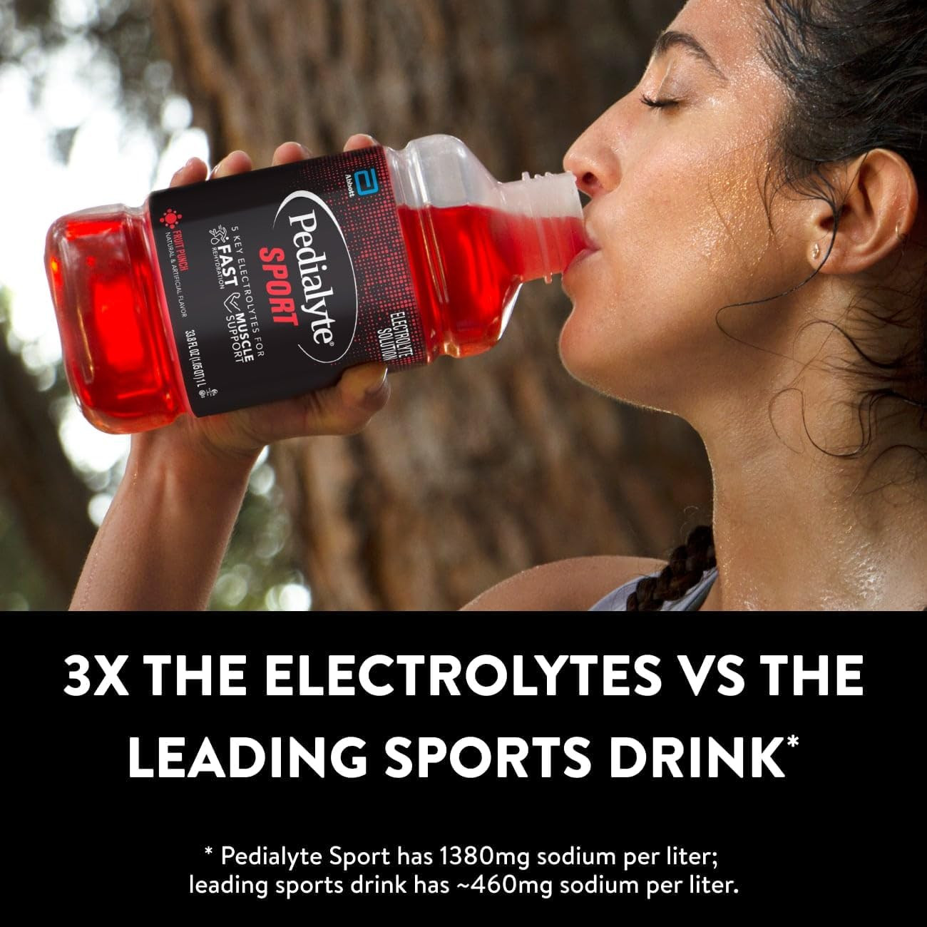Sport Electrolyte Drink, Fast Hydration with 5 Key Electrolytes for M