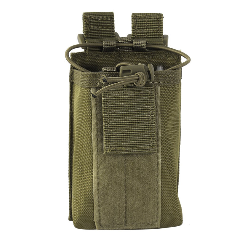 Tactical Molle Pouch Radio Walkie Talkie Holder Bag Belt Pack Magazine Pouch