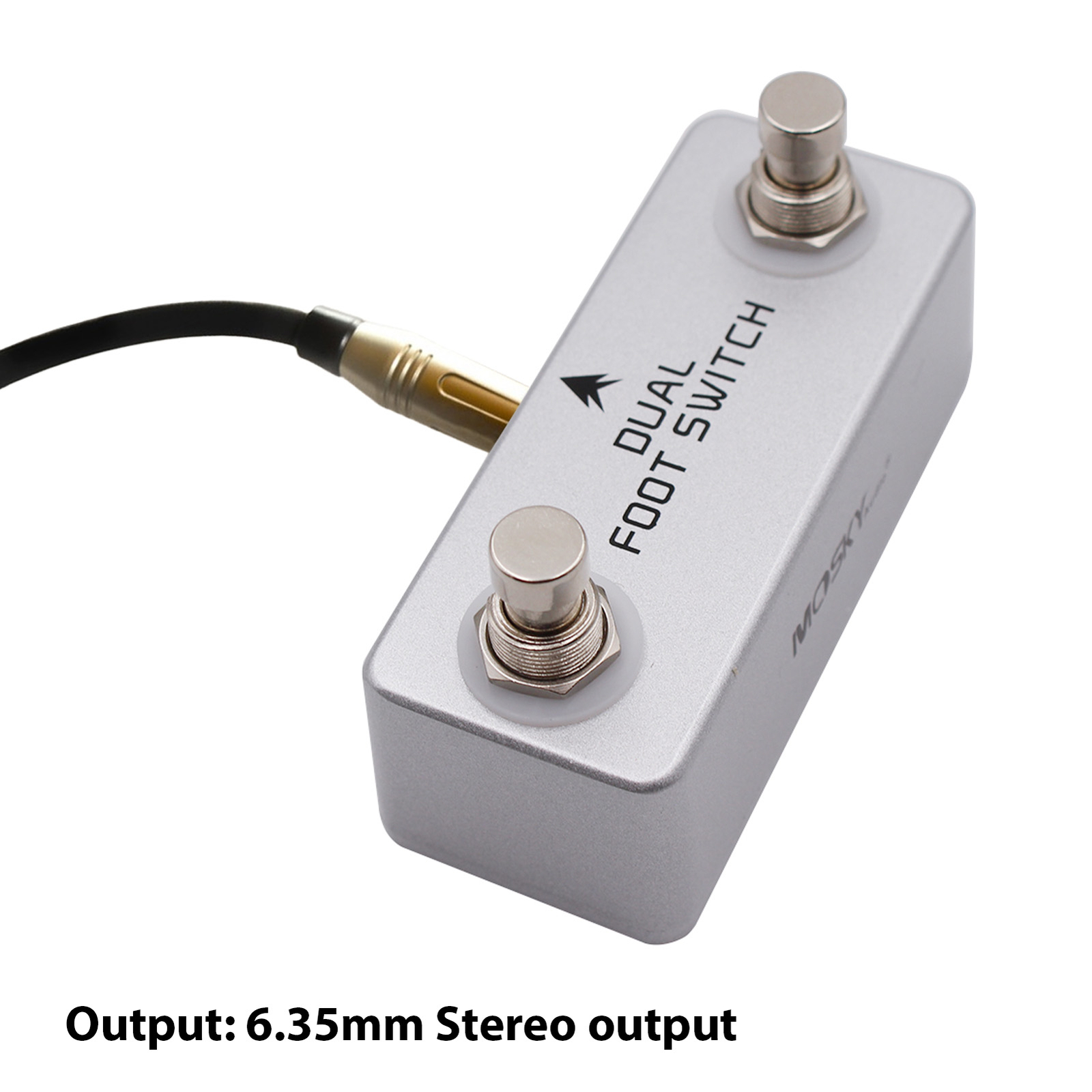 MOSKYAUDIO Dual Footswitch Amp Channel Footswitch Locking Function A2C3