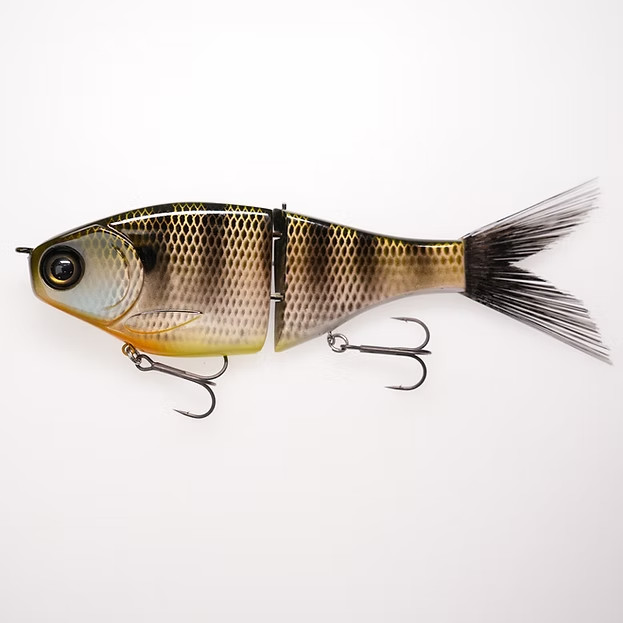 CLUTCH SWIMBAITS - BABY BOSS  7" GLIDE BAIT - PAINTED BY GARRETTS CUSTOMS