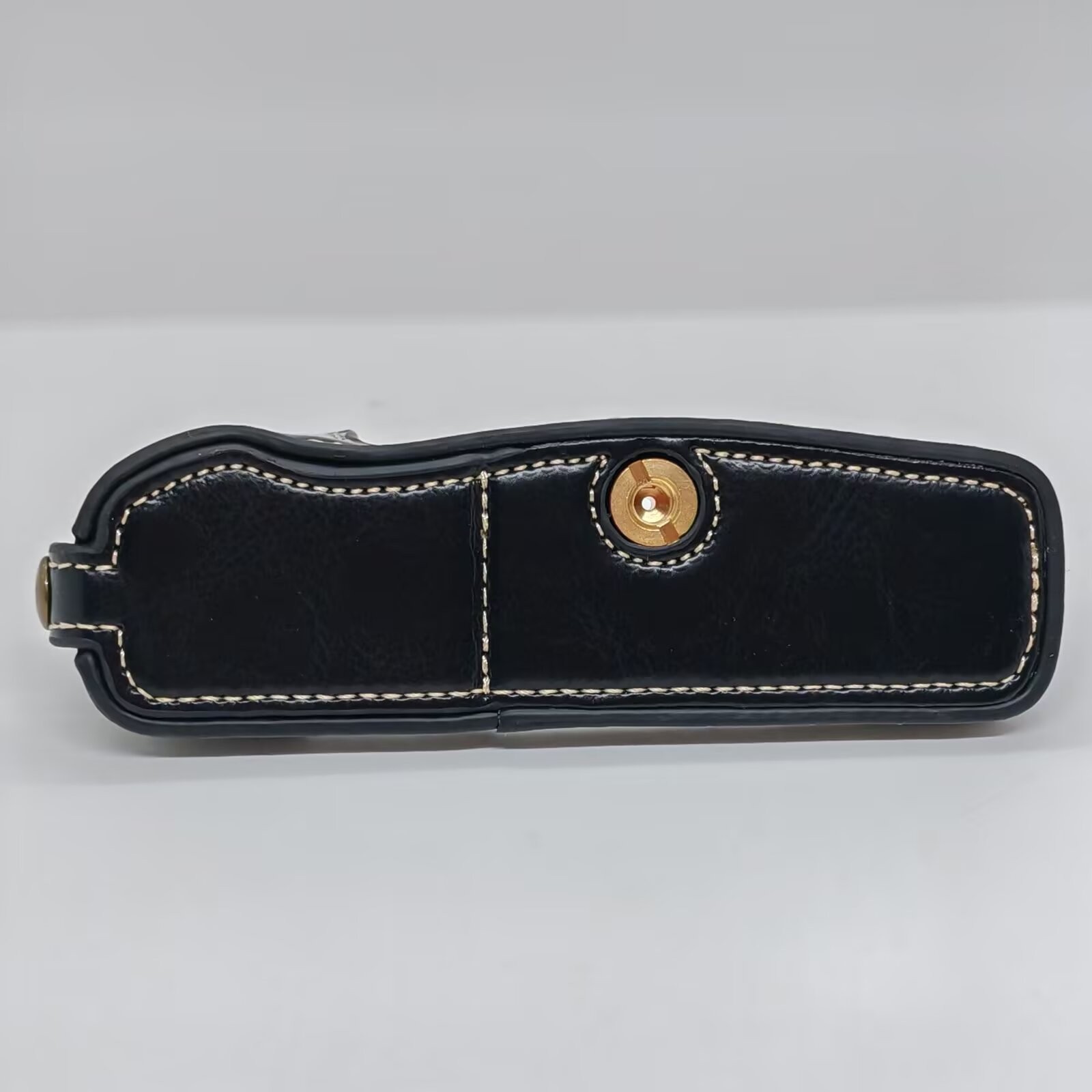 Leather Half case for Digital Olympus PEN-F Camera Protect Grip