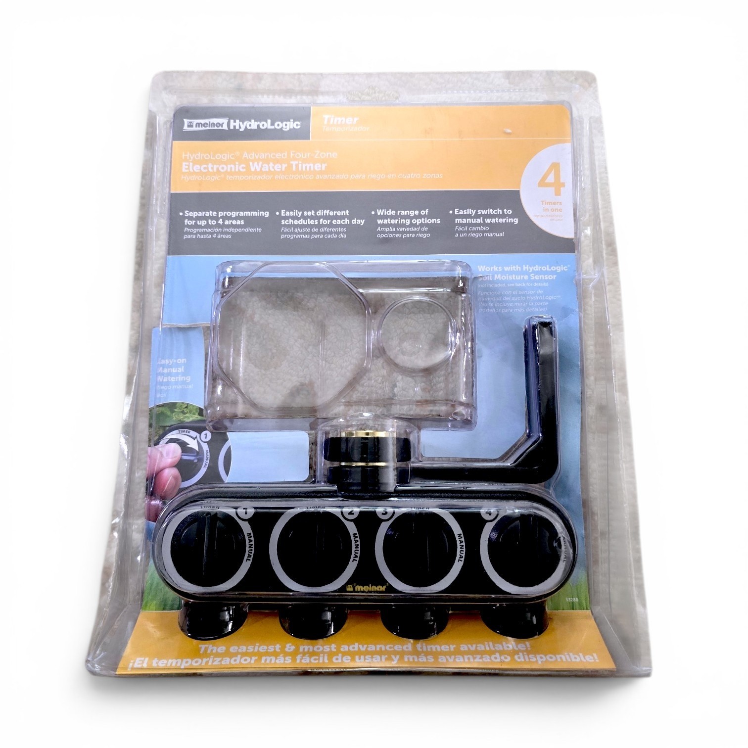 Melnor HydroLogic Advanced 4 Zone Electronic Water Timer REPLACEMENT Control