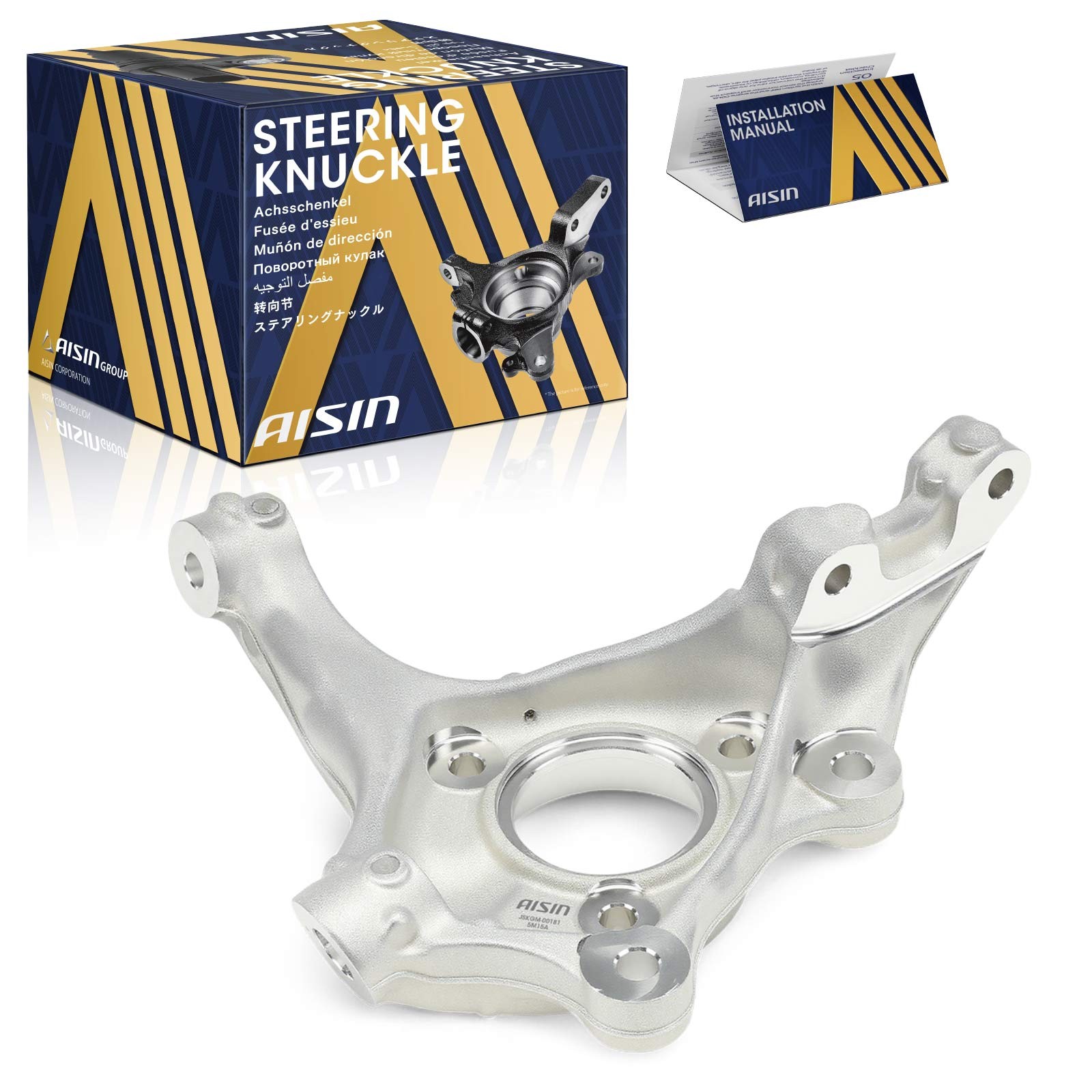 AISIN Front Left Steering Knuckle for Chevrolet Malibu Buick LaCrosse 2016-2025