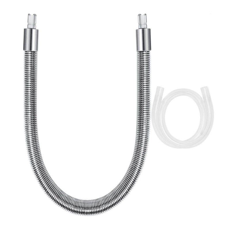 Stainless Steel Milk Hose Replacement Coffee Milk Casing Hose With HP3 Adapter