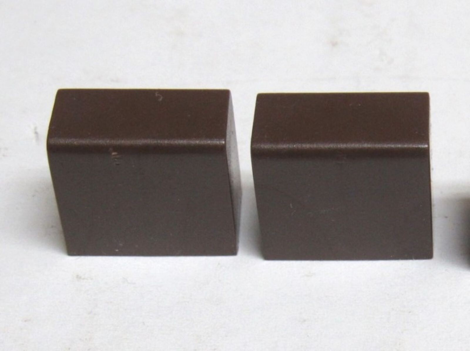 (2) M&S WALNUT Intercom Buttons N35W, N45W, N65RSW Glamour Caps