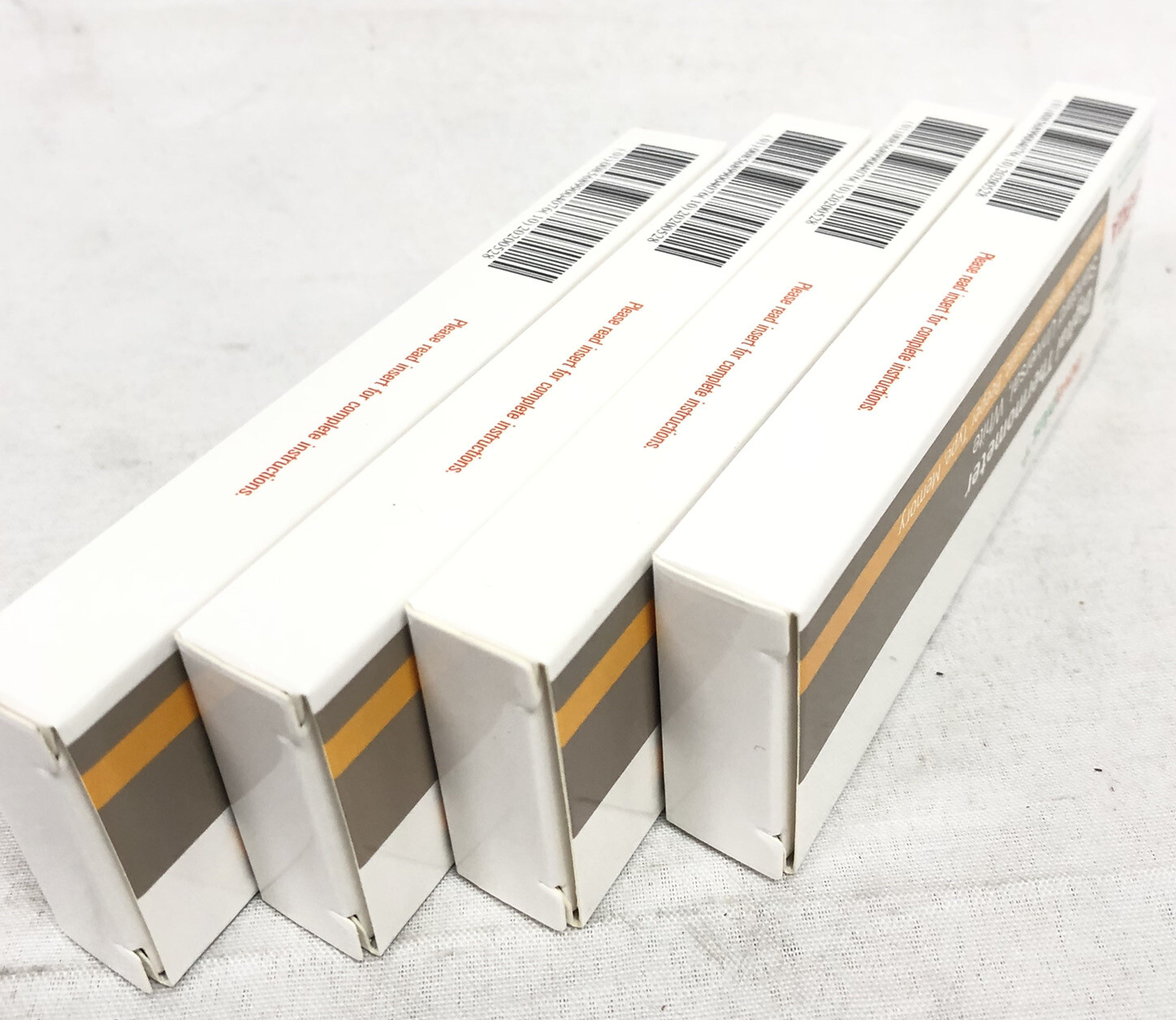 4 Novaplus Standard Universal White Digital Thermometers New VDTS-100U DualScale