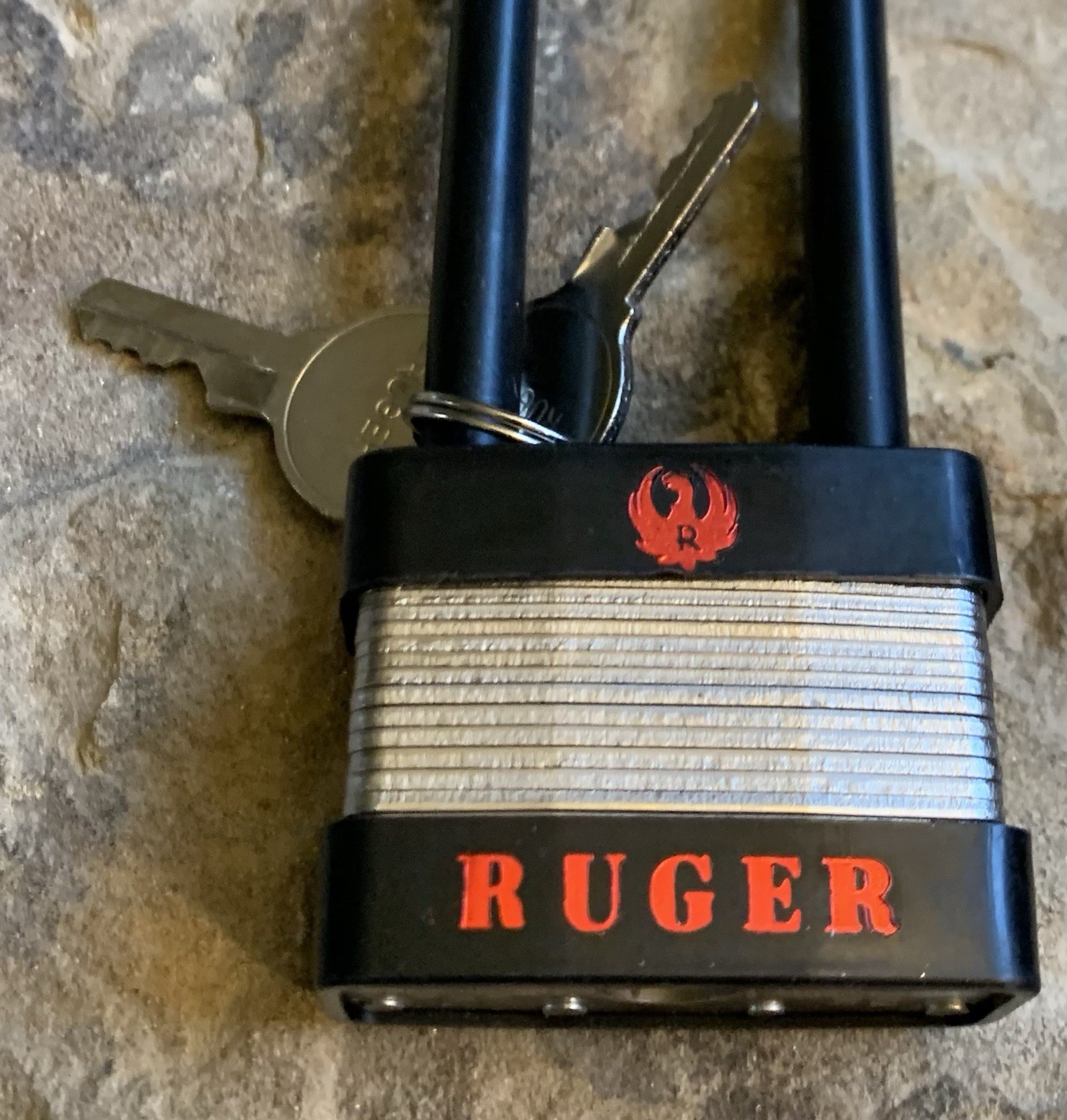 Ruger Firearms Padlock. 50mm. New.