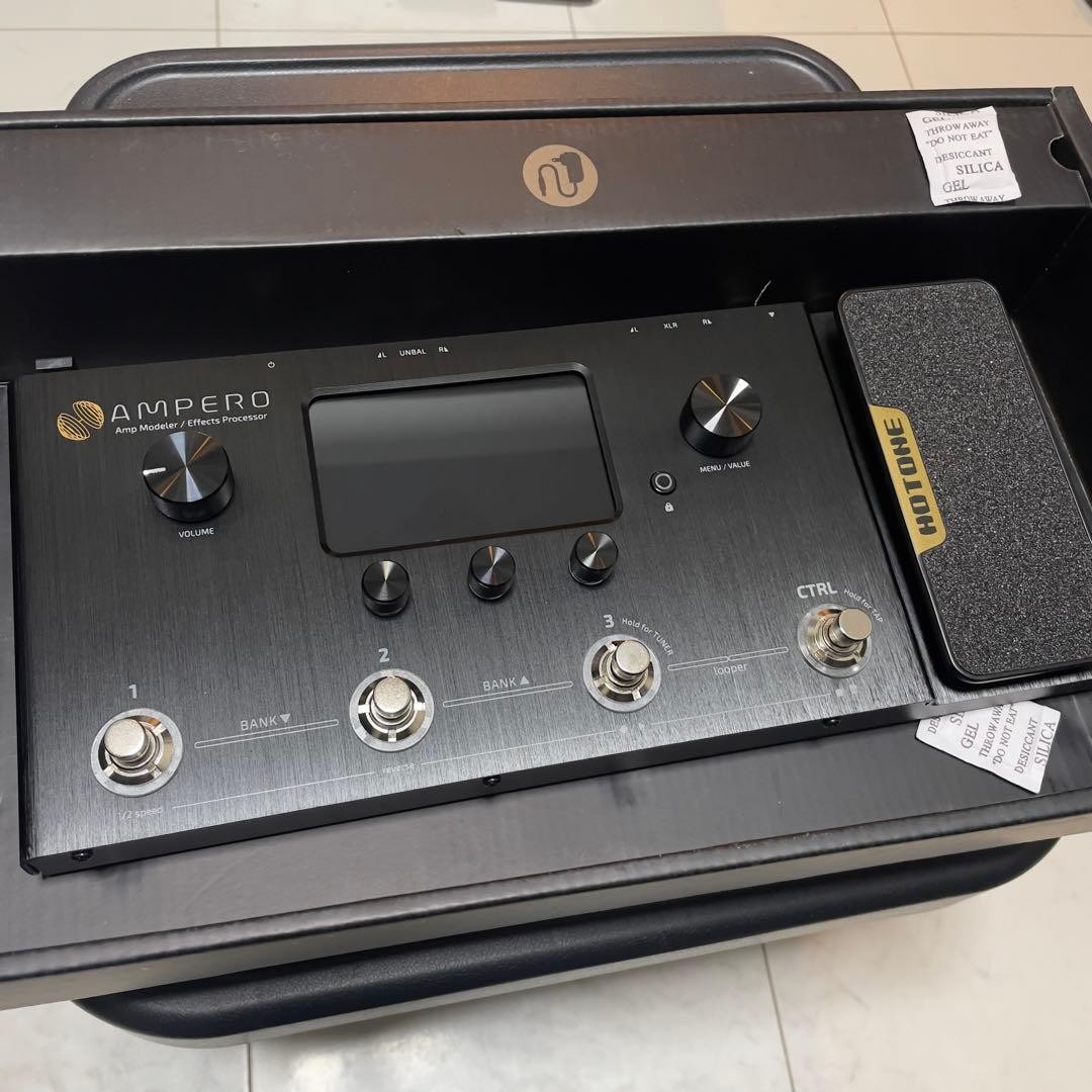 HOTONE AMPERO Multi Effects Pedal New Opened