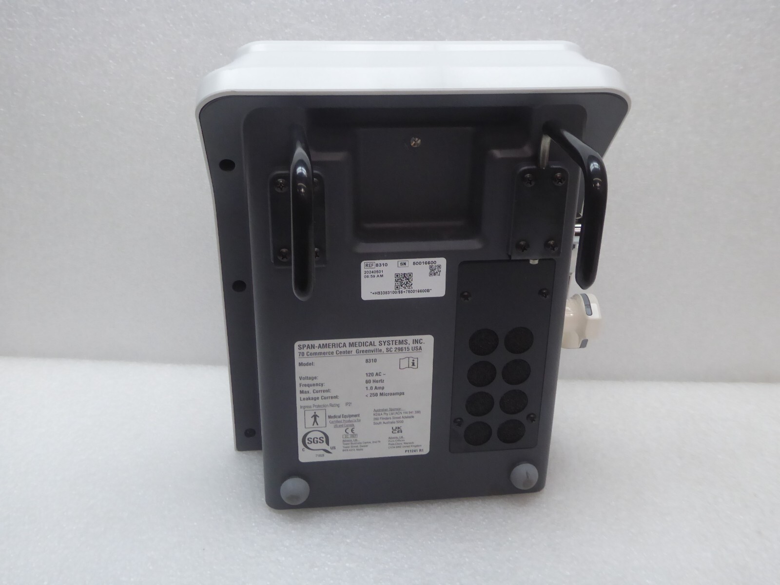 SPAN-AMERICA PRESSURE GUARD EASY AIR XL CONTROL UNIT 8310