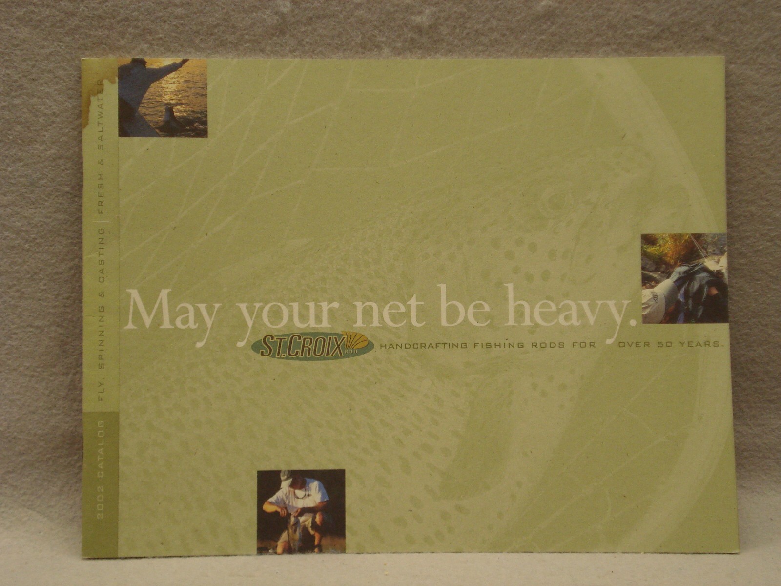 St Croix Rod Catalog 2002 8.5 x 11 in. 43 Pages