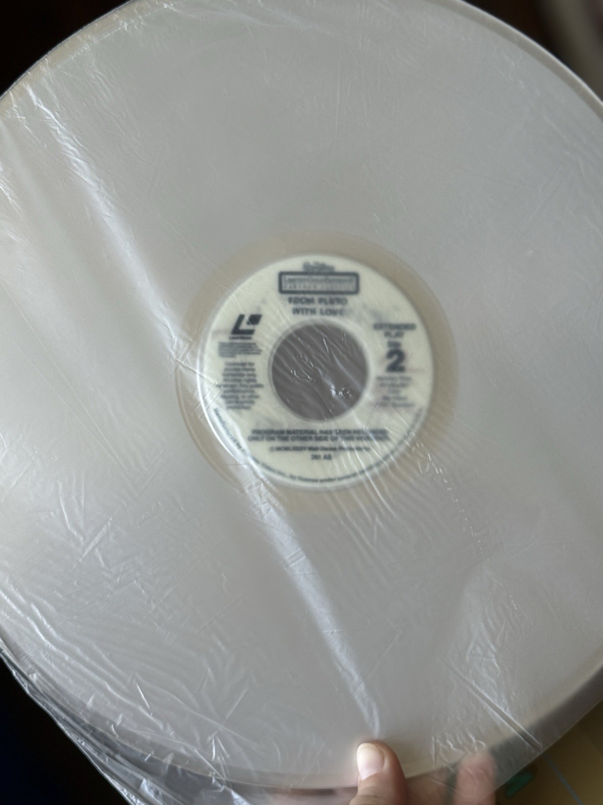 Vintage Disney Láser Videodisc