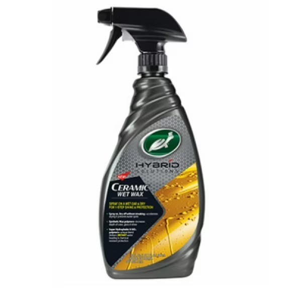 Turtle Wax Hybrid Solutions Ceramic Wet Wax 26 oz SiO2 Hydrophobic Car Wax Spray