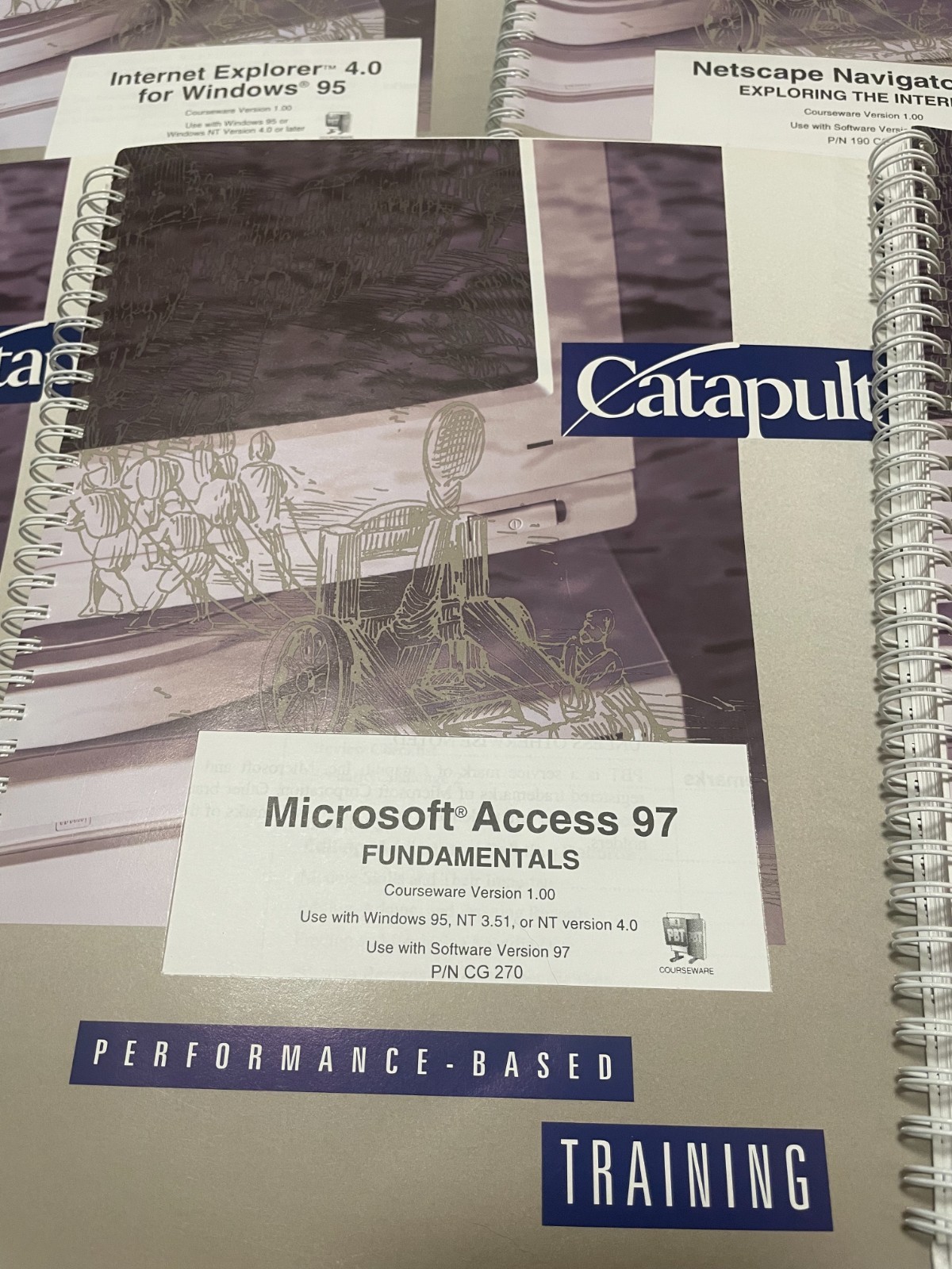 8 Vintage Catapult Windows Microsoft Internet Explorer 90s Books Educational