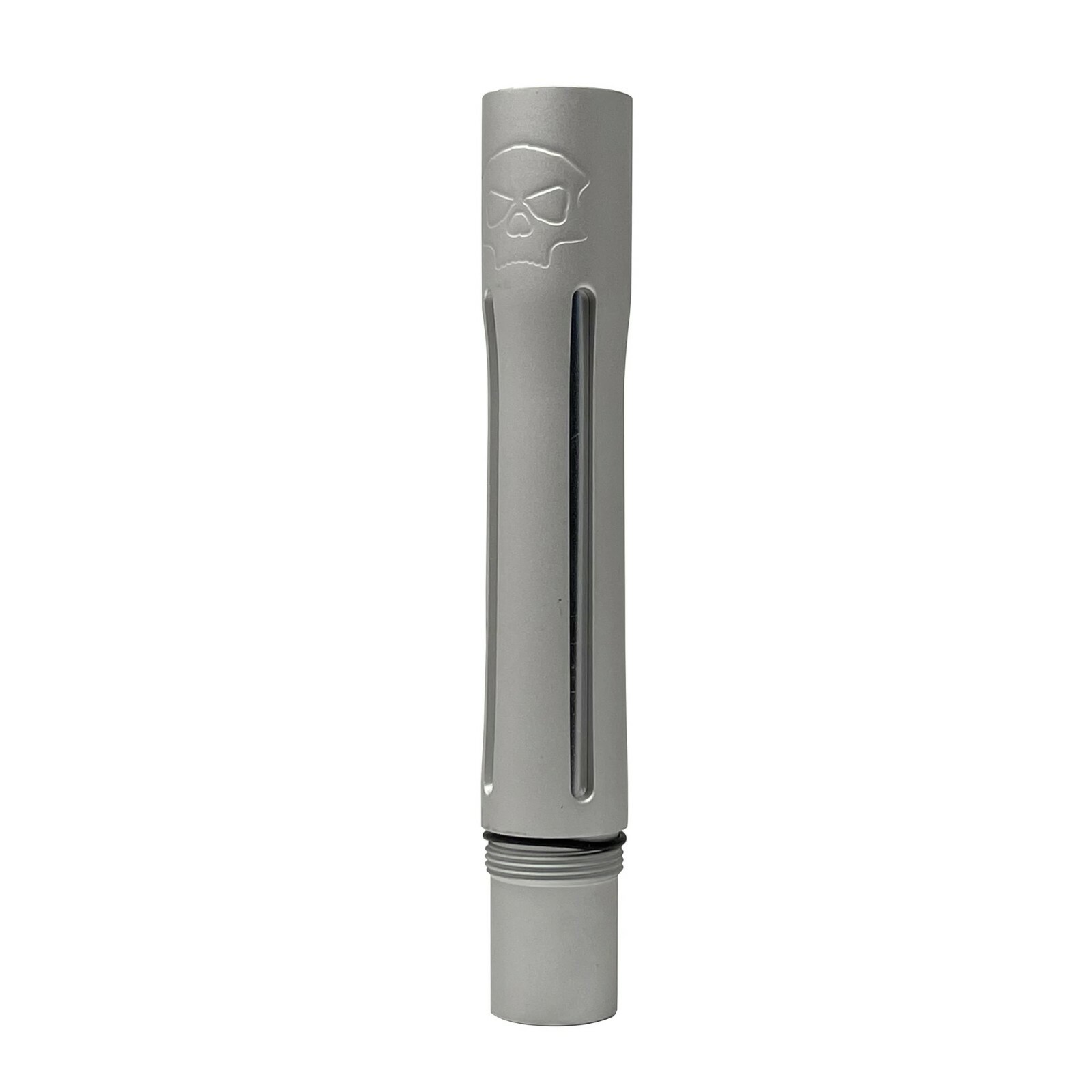 Infamous Silencio FXL Back - Autococker Thread - Dust Silver - Paintball