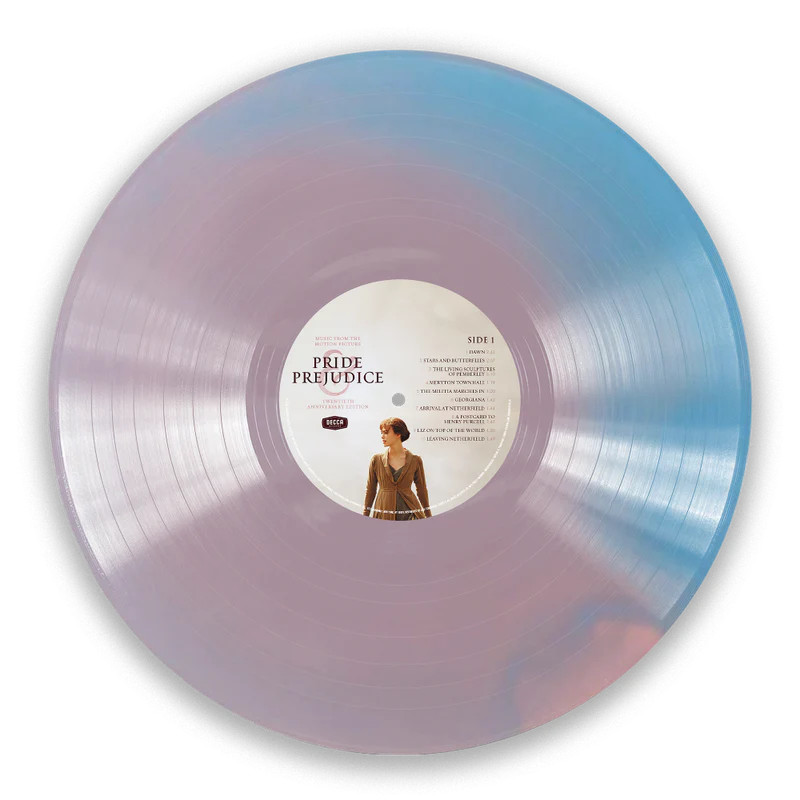 *New/Sealed* PRIDE & PREJUDICE - Soundtrack Vinyl LP Pink & Blue RARE *IN HAND*