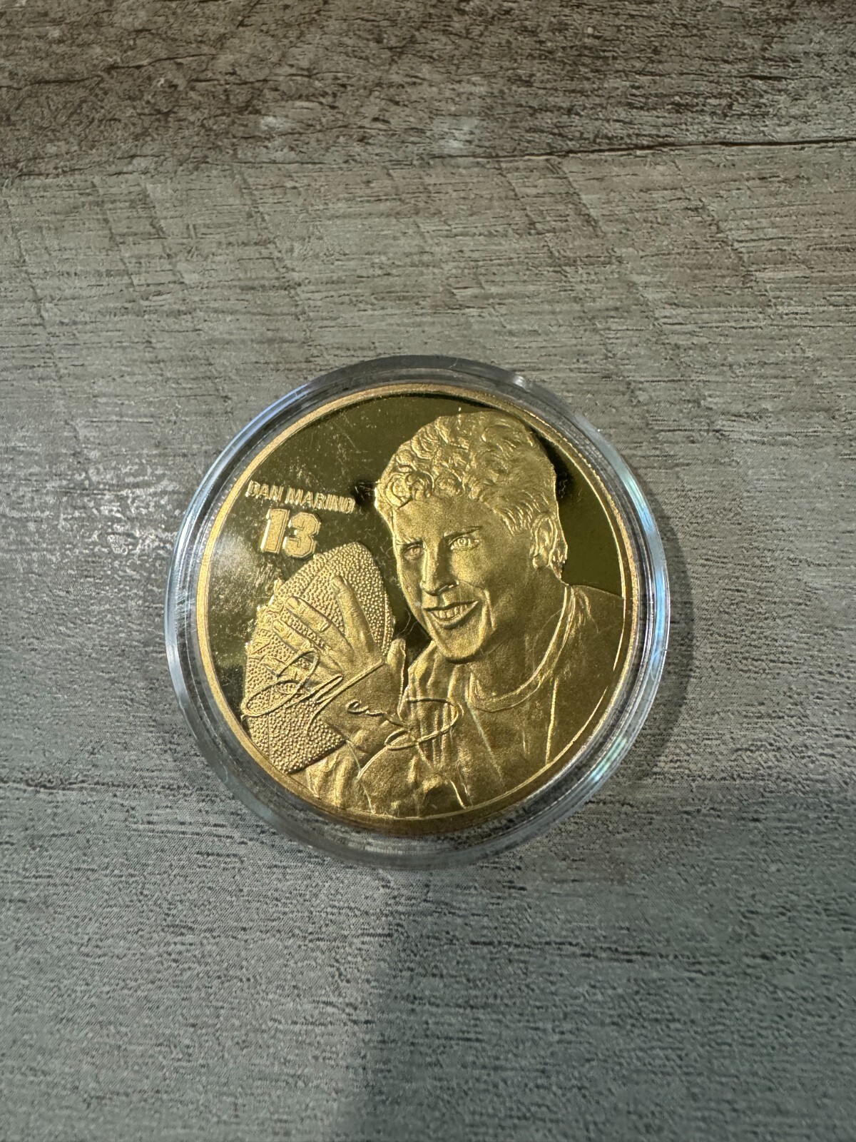 Highland Mint - Miami Dolphins - Dan Marino Silver Coin Limited Edition 2005