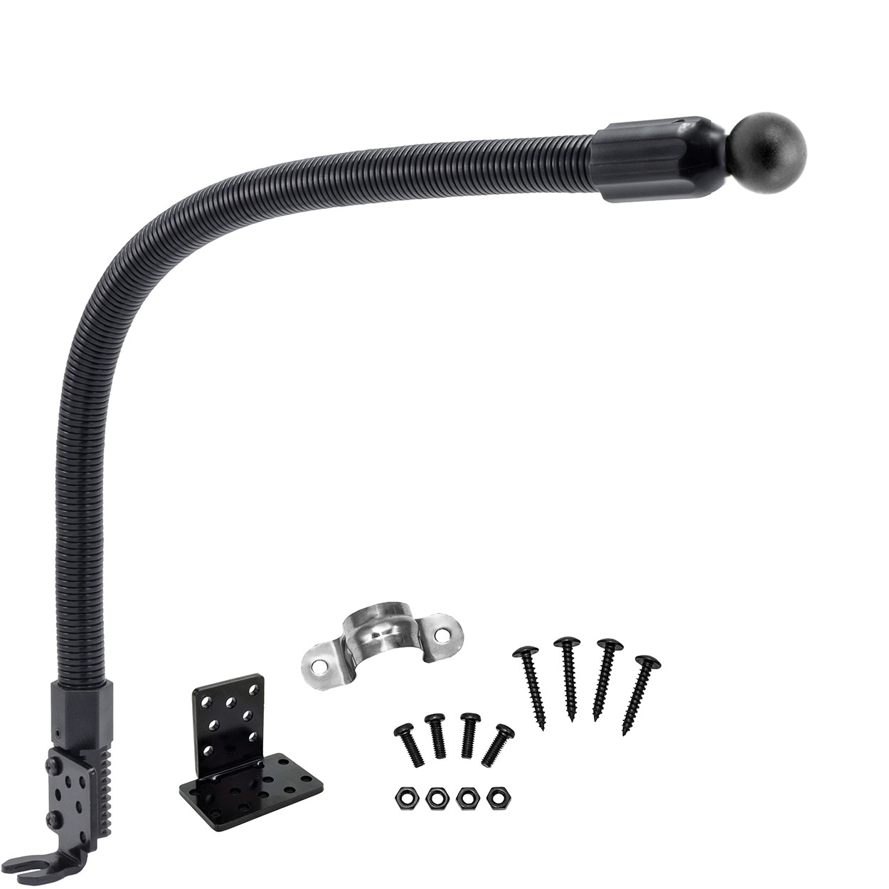 Heavy Duty Floor Seat Bolt Mount for Garmin DriveSmart 86 dezl OTR RV 8-10" GPS