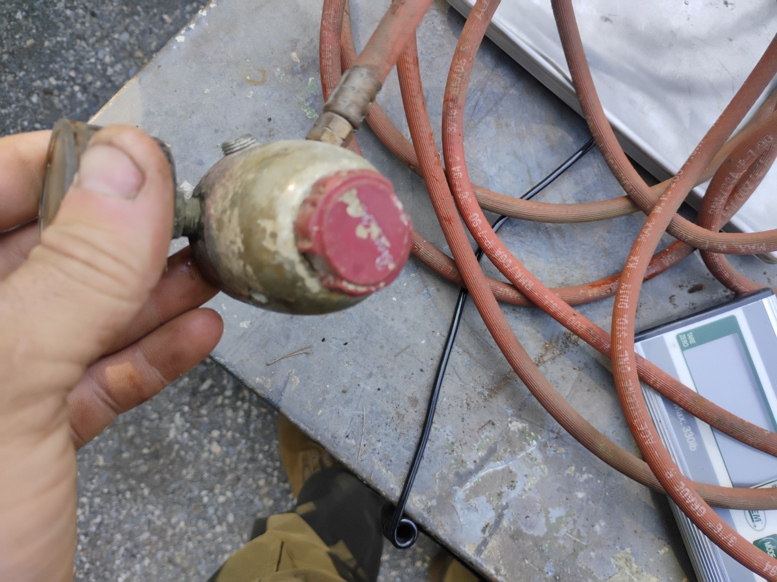 Turbo Torch Hose And Regulator