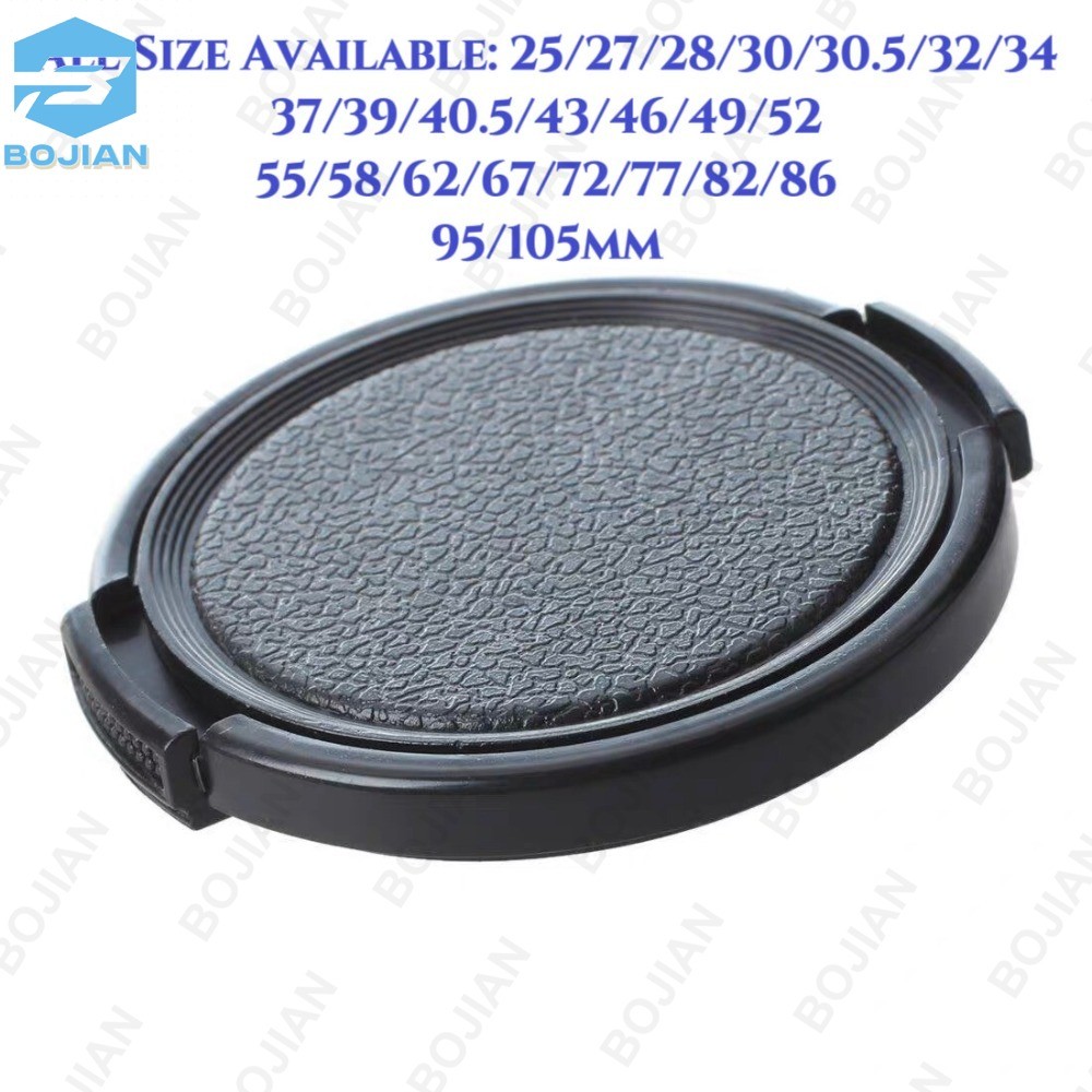 1PC Fit for Nikon Fuji Canon Sony All Sizes Side Pinch Snap-On Front Lens Cap
