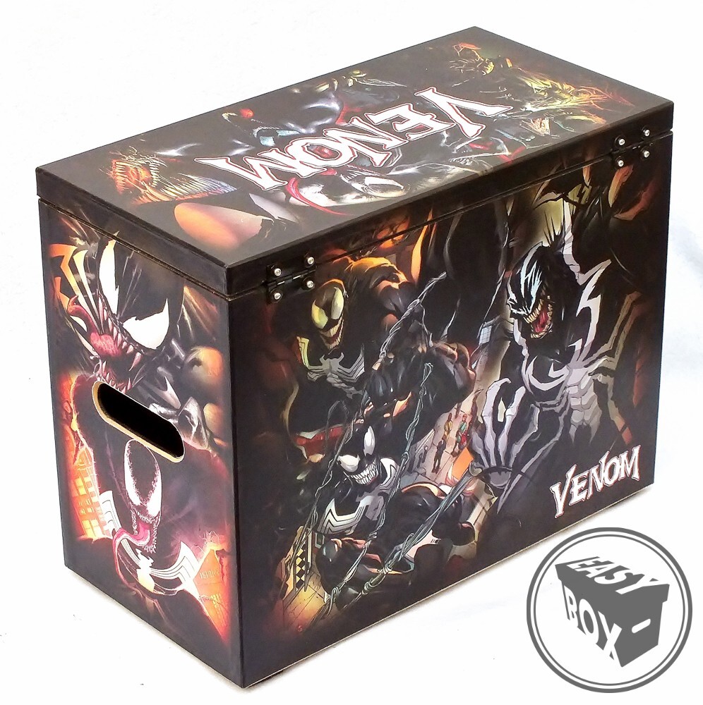 Venom - Large Comic Book Hard Storage Box Chest MDF