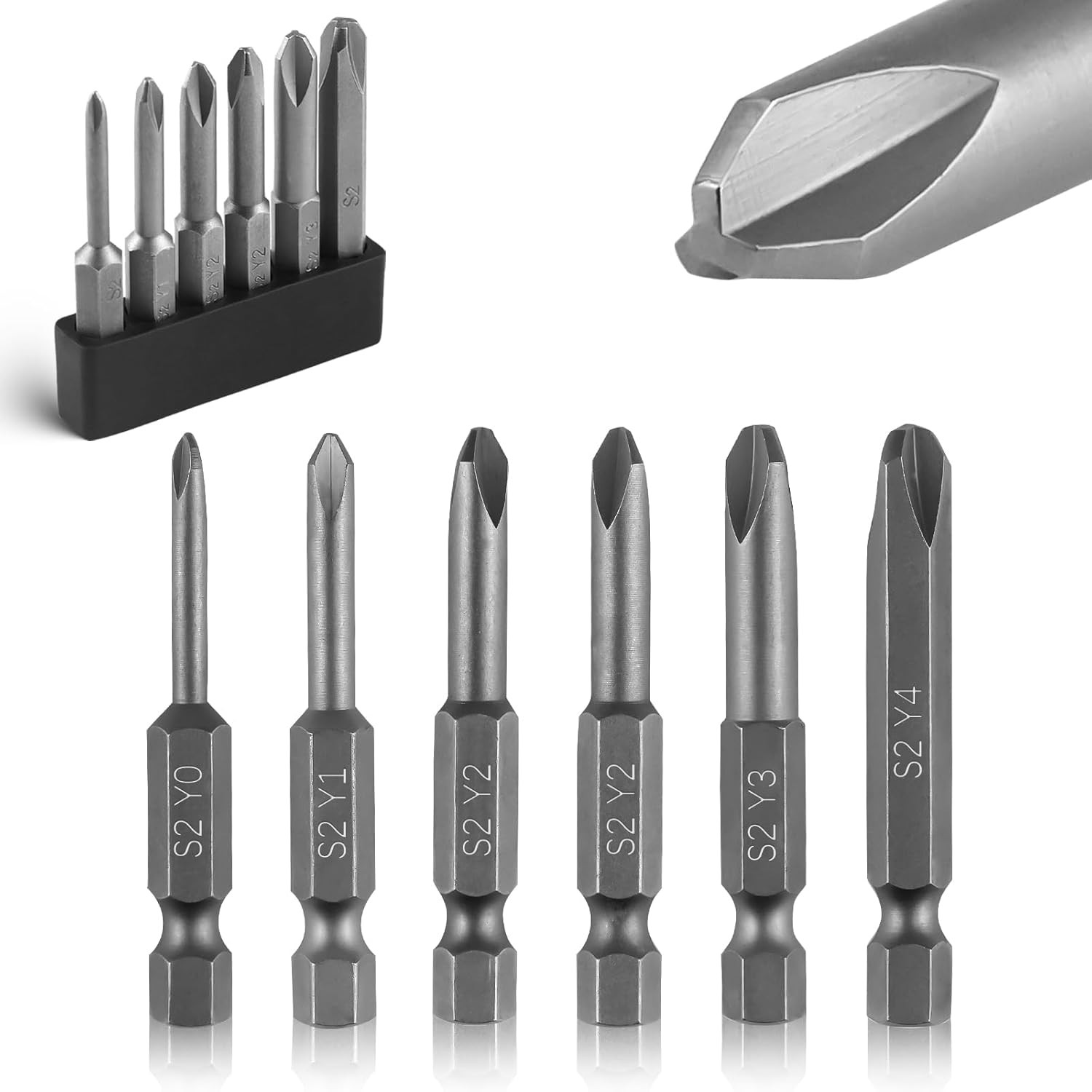 Triwing Screwdriver Bits Set, Y0 Y1 Y2 Y3 Y4 Y Tip