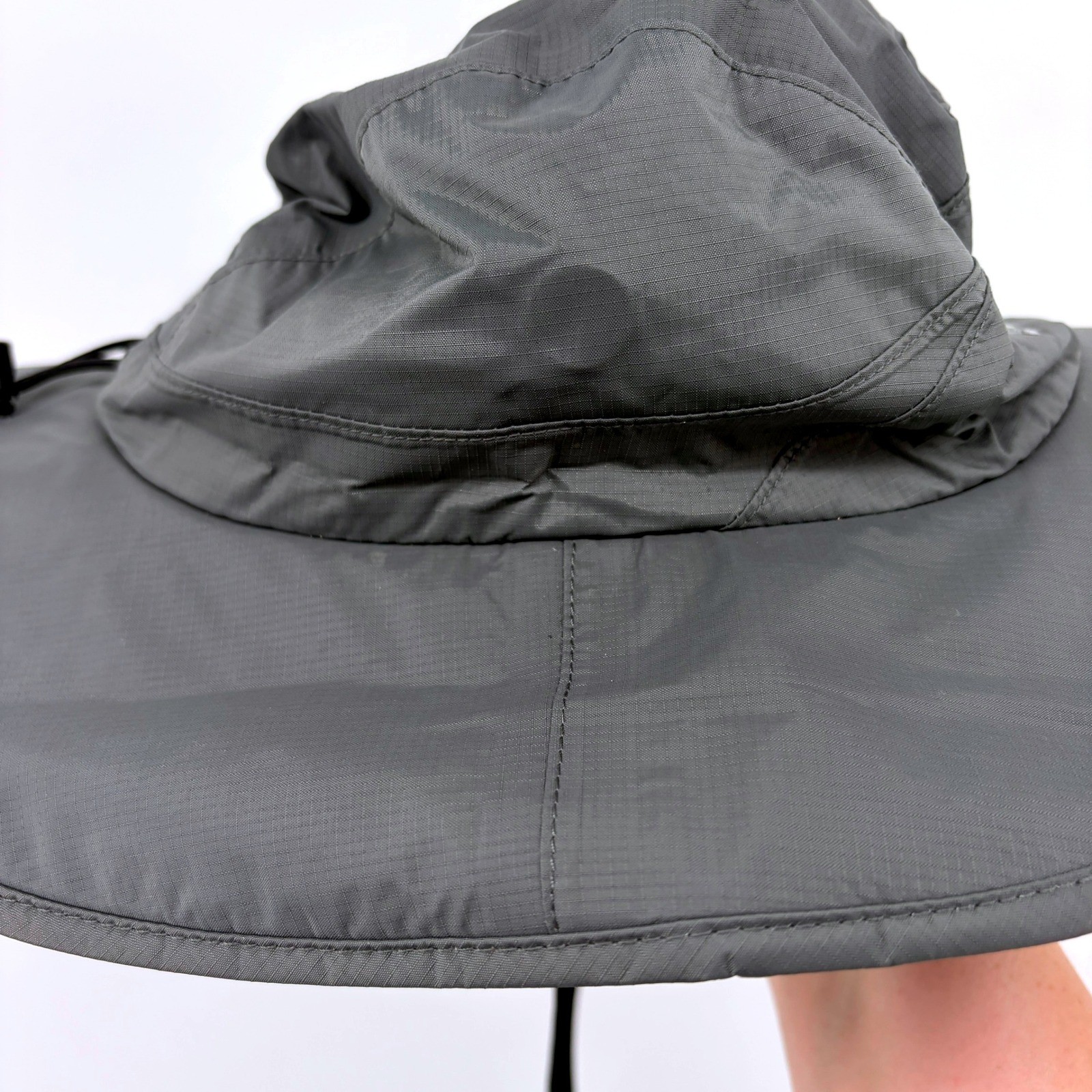 Marmot Wide Brim Sun Hat Men's S/M Gray Lightweight Outdoor Hiking Boonie Hat