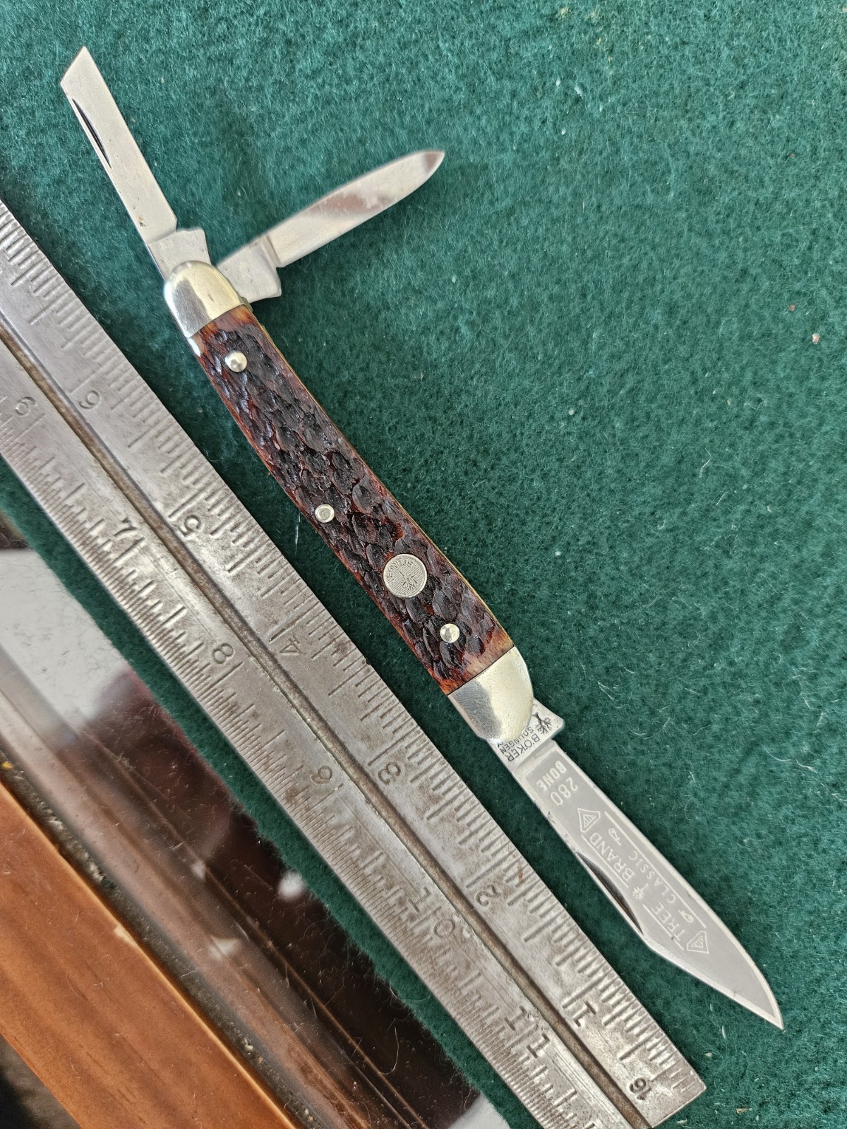 BOKER WHITTLER  JIGGED BONE KNIFE