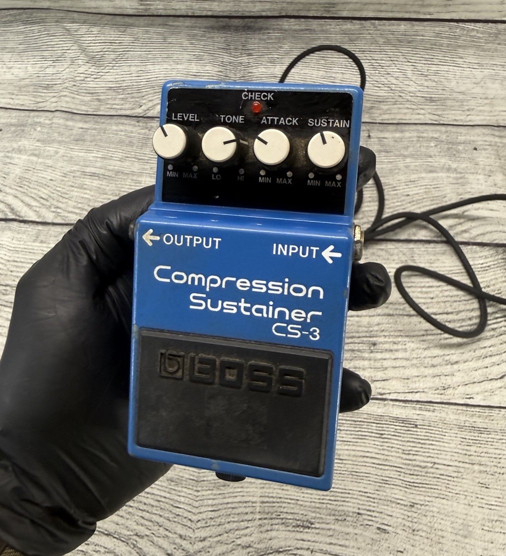 BOSS CS-3 Compression Sustainer Guitar Effects Pedal