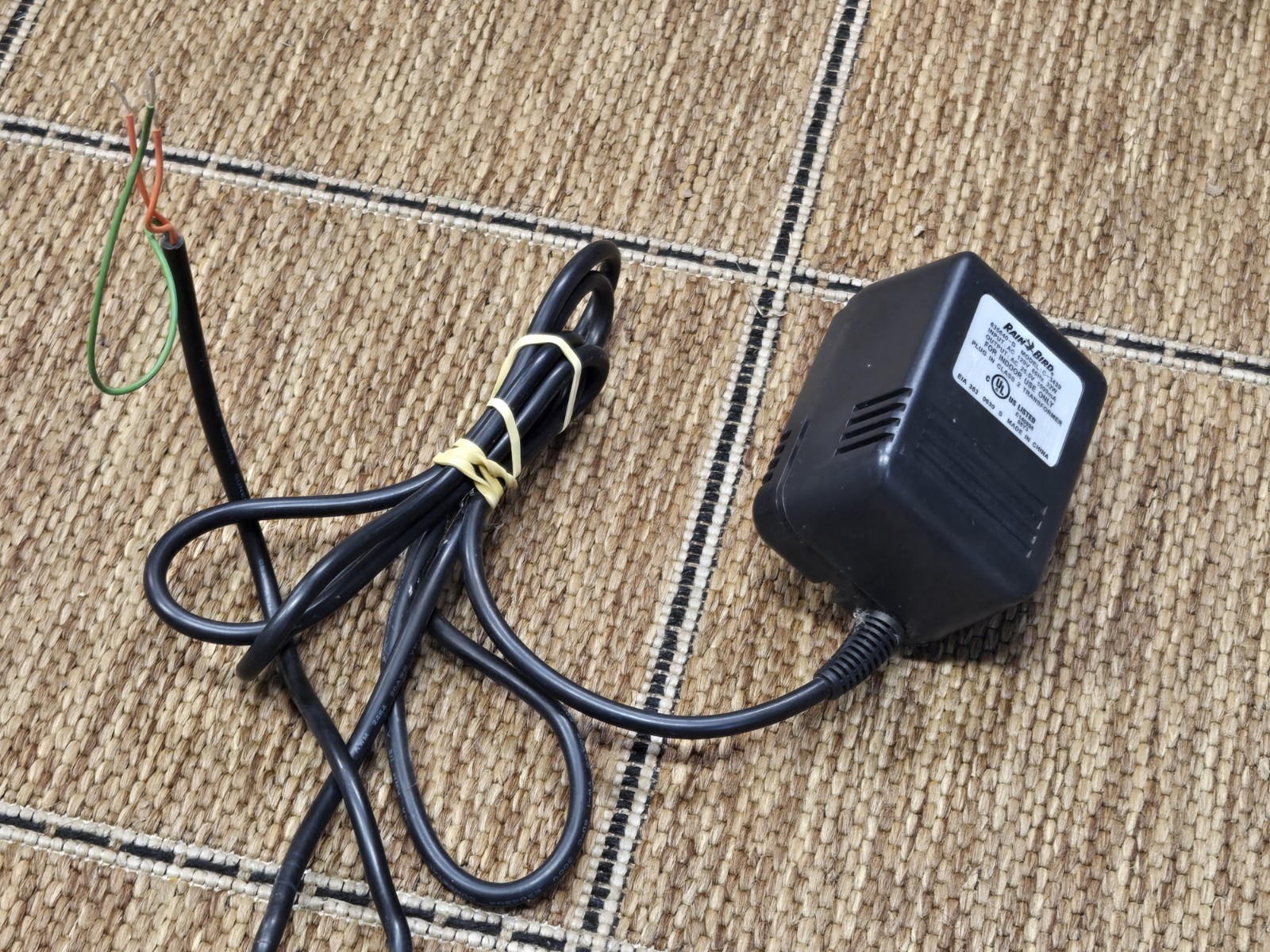 Genuine Rain Bird ESP-M Adapter Power Supply Model C-3439 25.5V 1000mA. Works