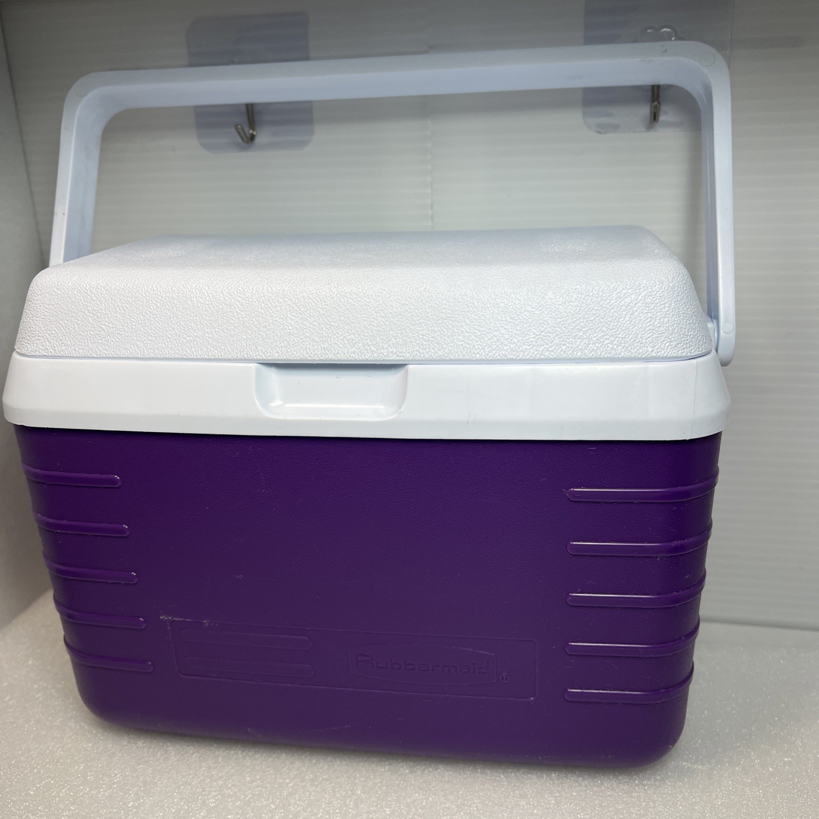 Vintage Rubbermaid 3 Quart Personal Chest Model 2901 Purple 3 Can