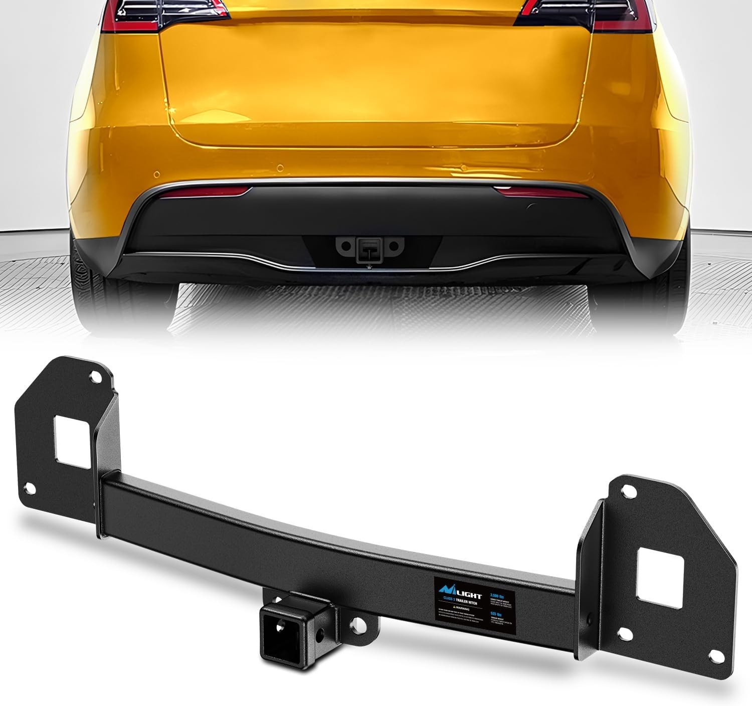Trailer Hitch 2 Inch Receiver for Tesla Model Y 2020-2026 Multi-Fit Hitch
